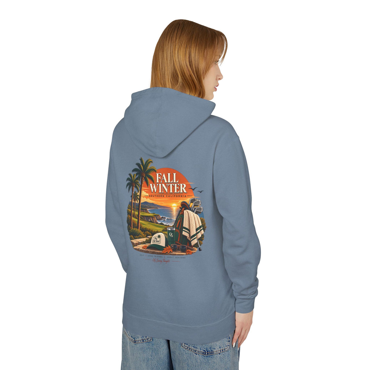 Smoov Season Hoodie – Beach Sunset Palm Graphic Hoodie