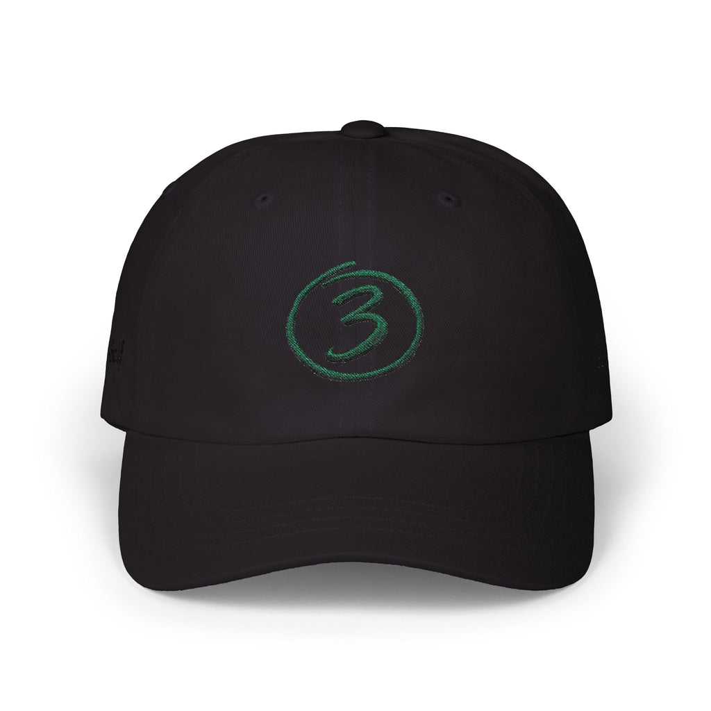 Put Me Down for 3 Dad Cap – Minimalist Embroidered Baseball Hat