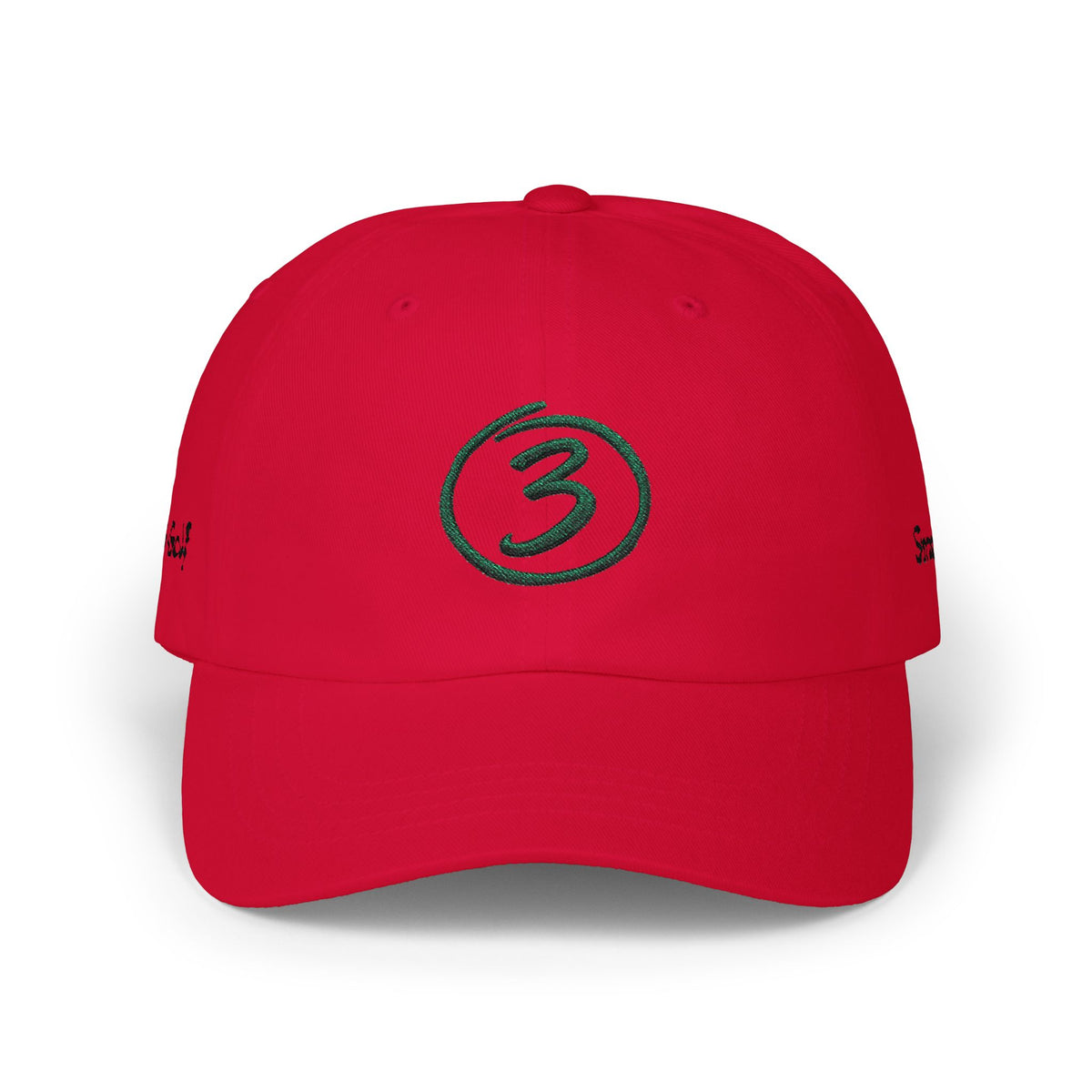 Put Me Down for 3 Dad Cap – Minimalist Embroidered Baseball Hat