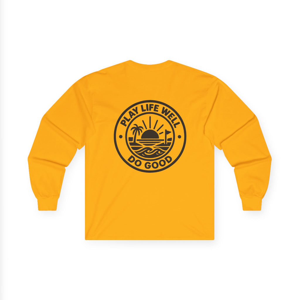 Play Life Well Do Good Graphic Long Sleeve Tee