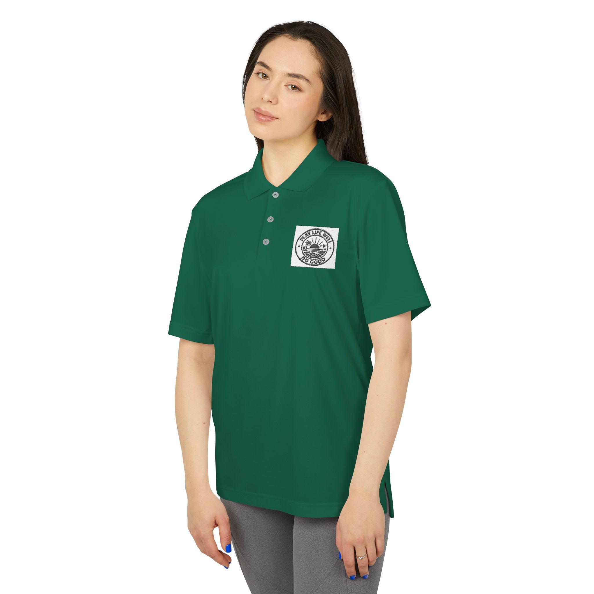 Play Life Well. Do Good -adidas Performance Polo