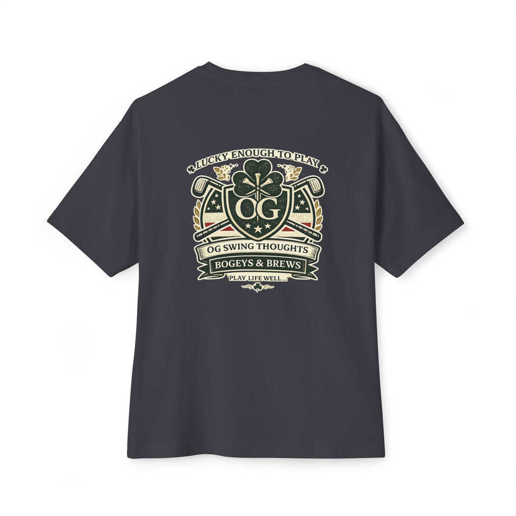 Lucky to Play — “OG Swing Thoughts” Graphic T-Shirt