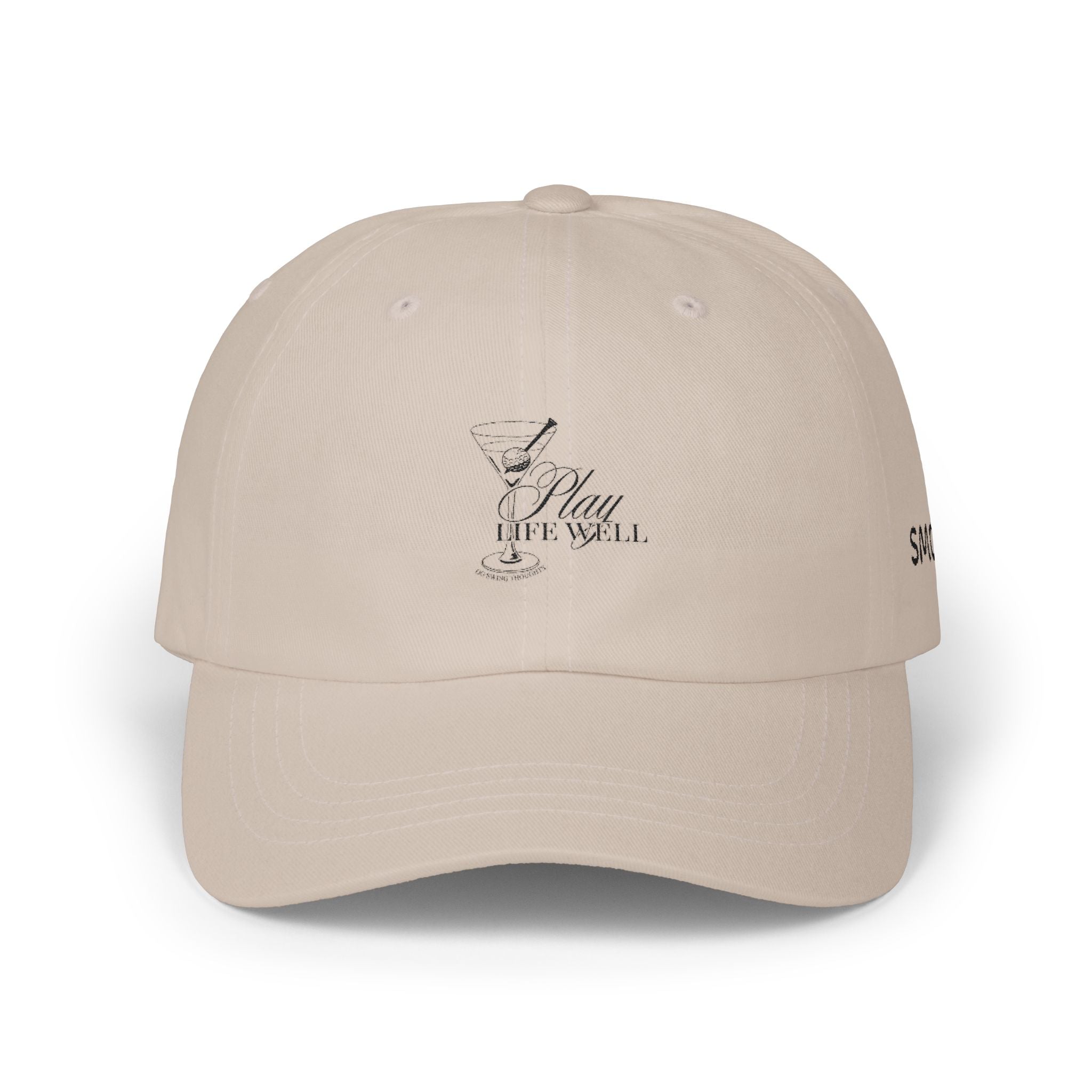 Play Life Well — Classic Embroidered Baseball Hat