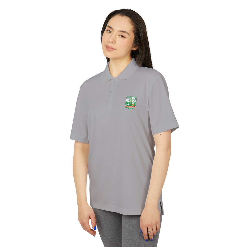 adidas Birdie Juice Social Club Performance Polo  — Athletic Golf & Work Shirt