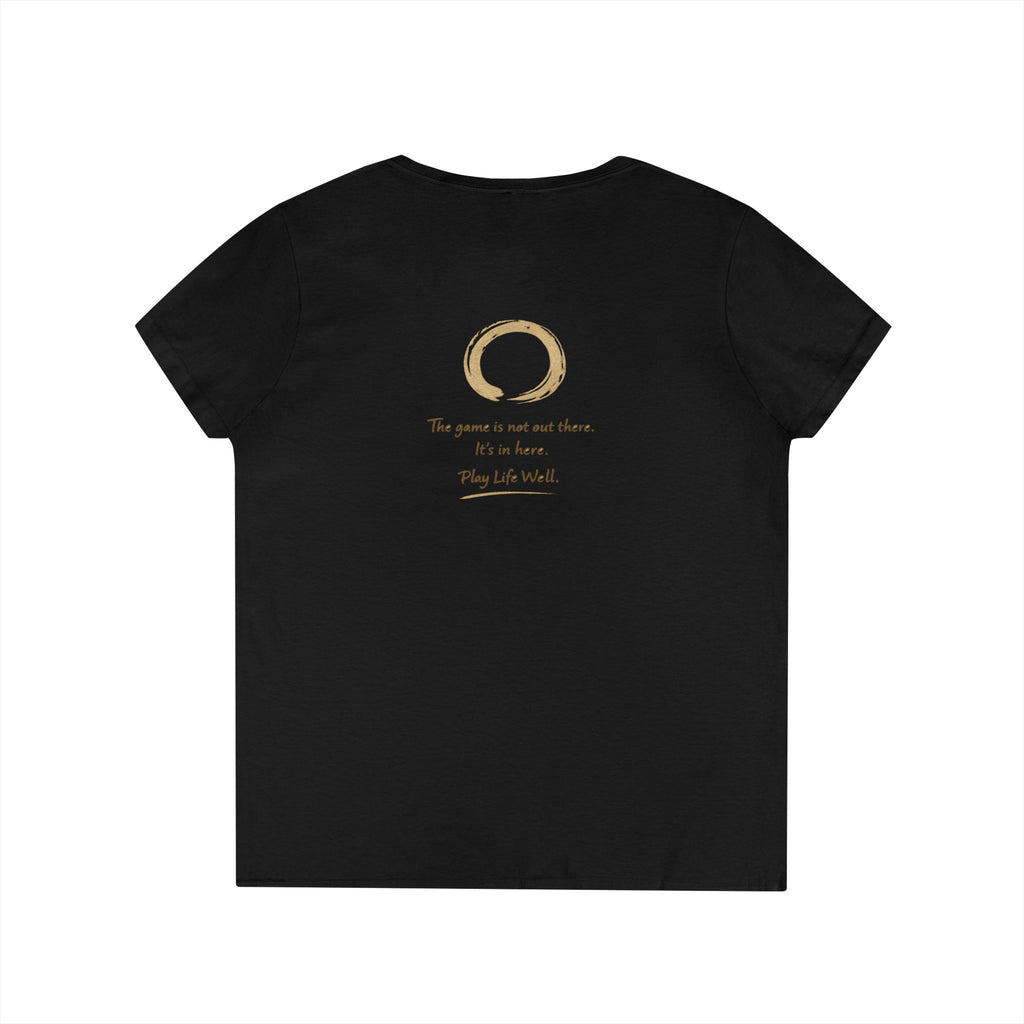 Zen Collection "Serenity" Ladies' V-Neck T-Shirt