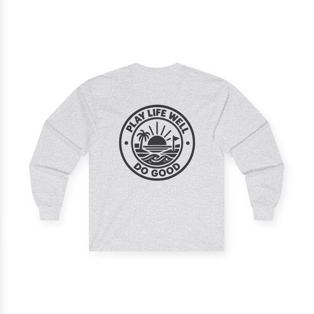 Play Life Well Do Good Graphic Long Sleeve Tee