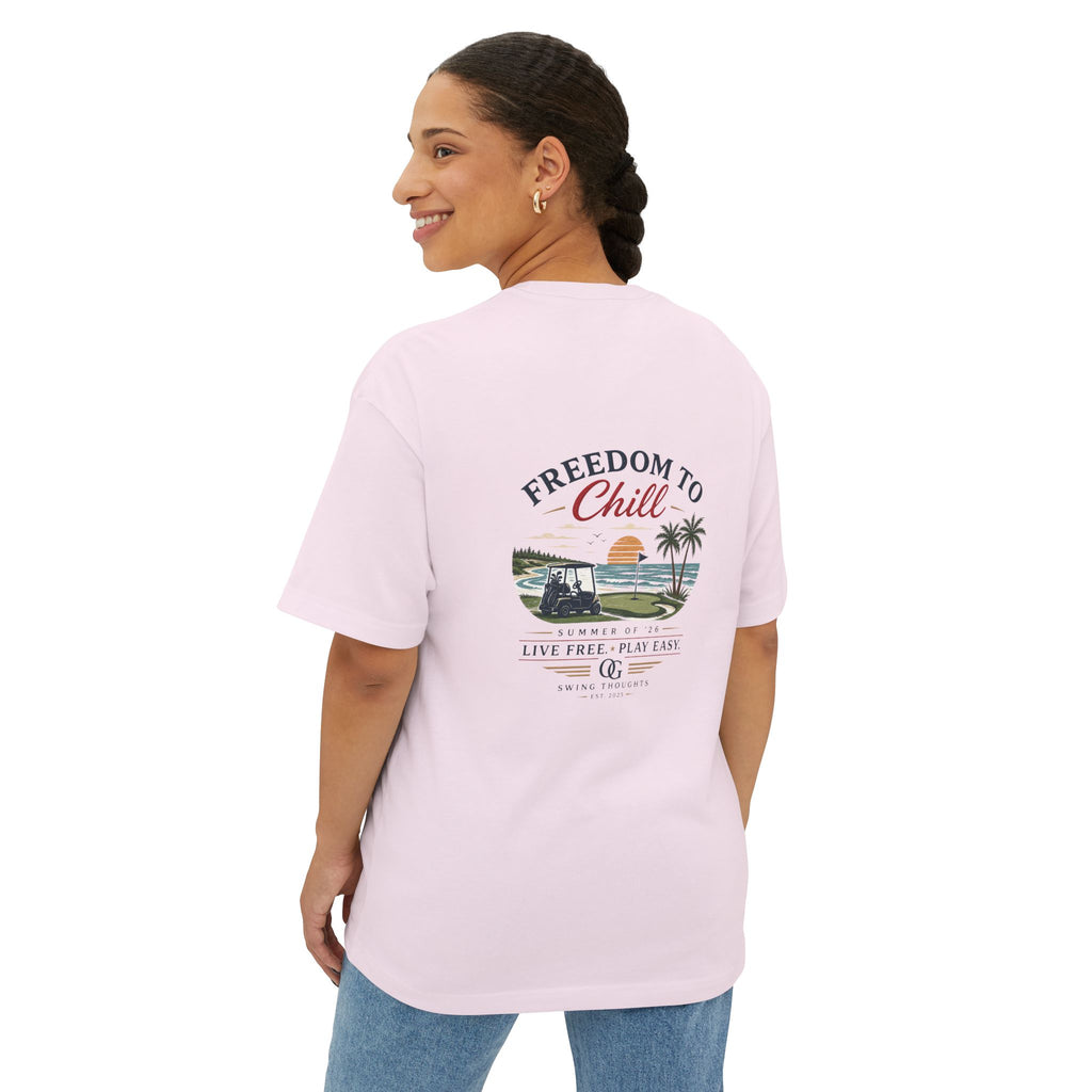 Freedom to Chill Tee — "Live Free Play Easy" T-Shirt