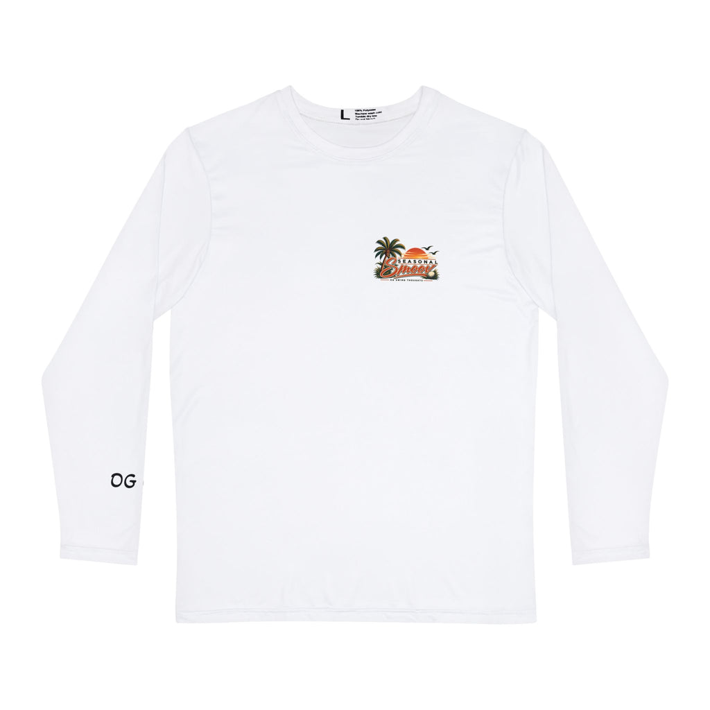 Fall Winter Beach Sunset Long Sleeve Shirt