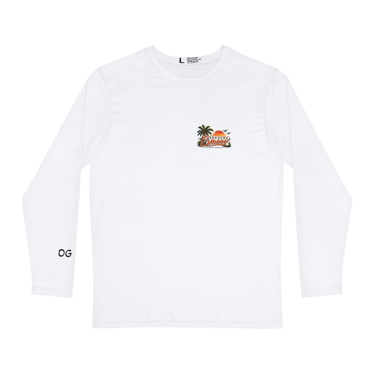 Fall Winter Beach Sunset Long Sleeve Shirt