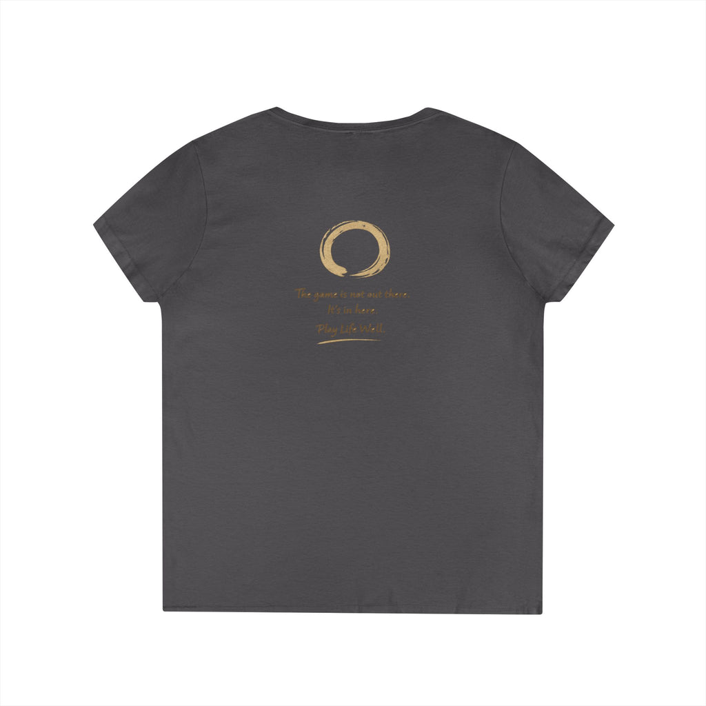 Zen Collection "Serenity" Ladies' V-Neck T-Shirt