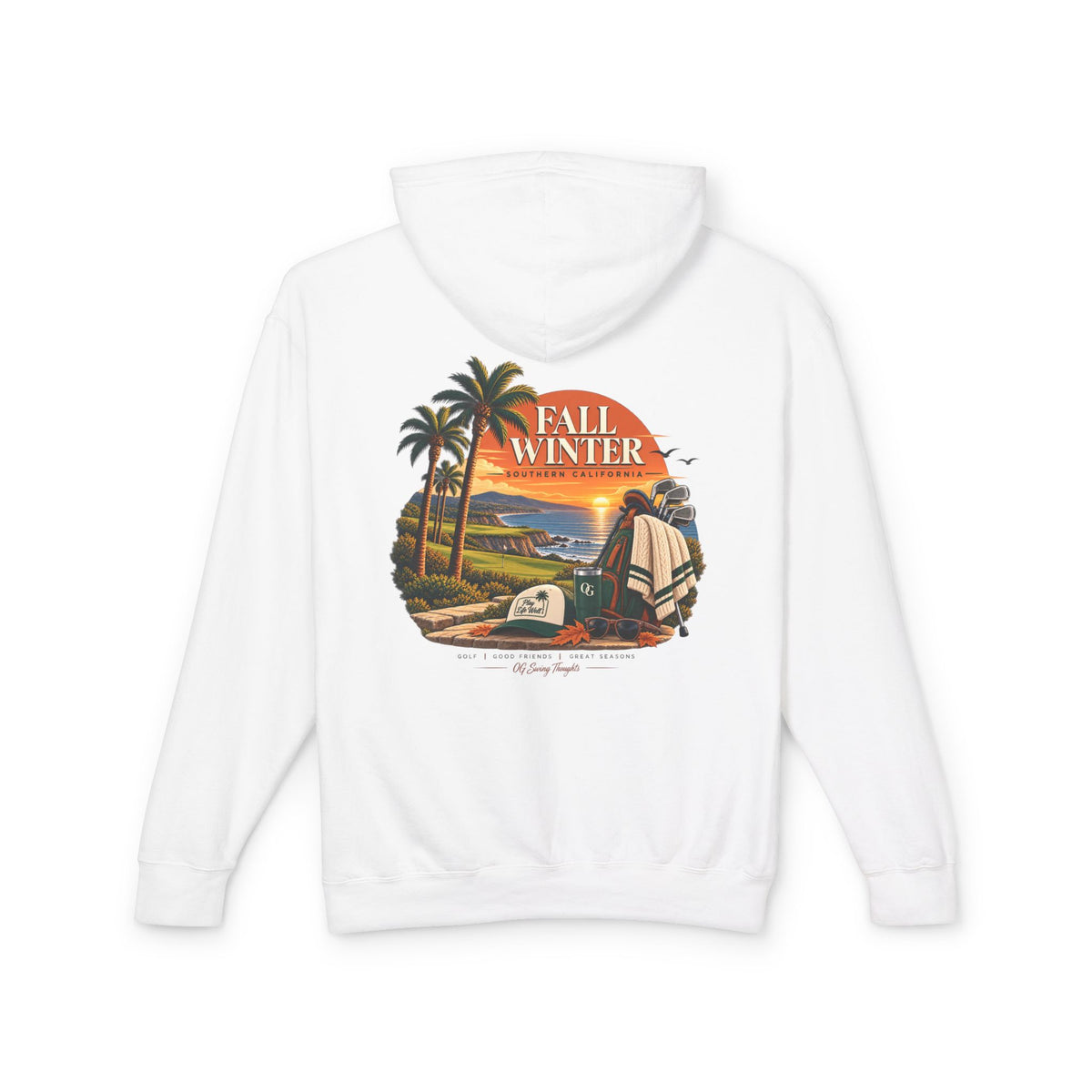 Smoov Season Hoodie – Beach Sunset Palm Graphic Hoodie