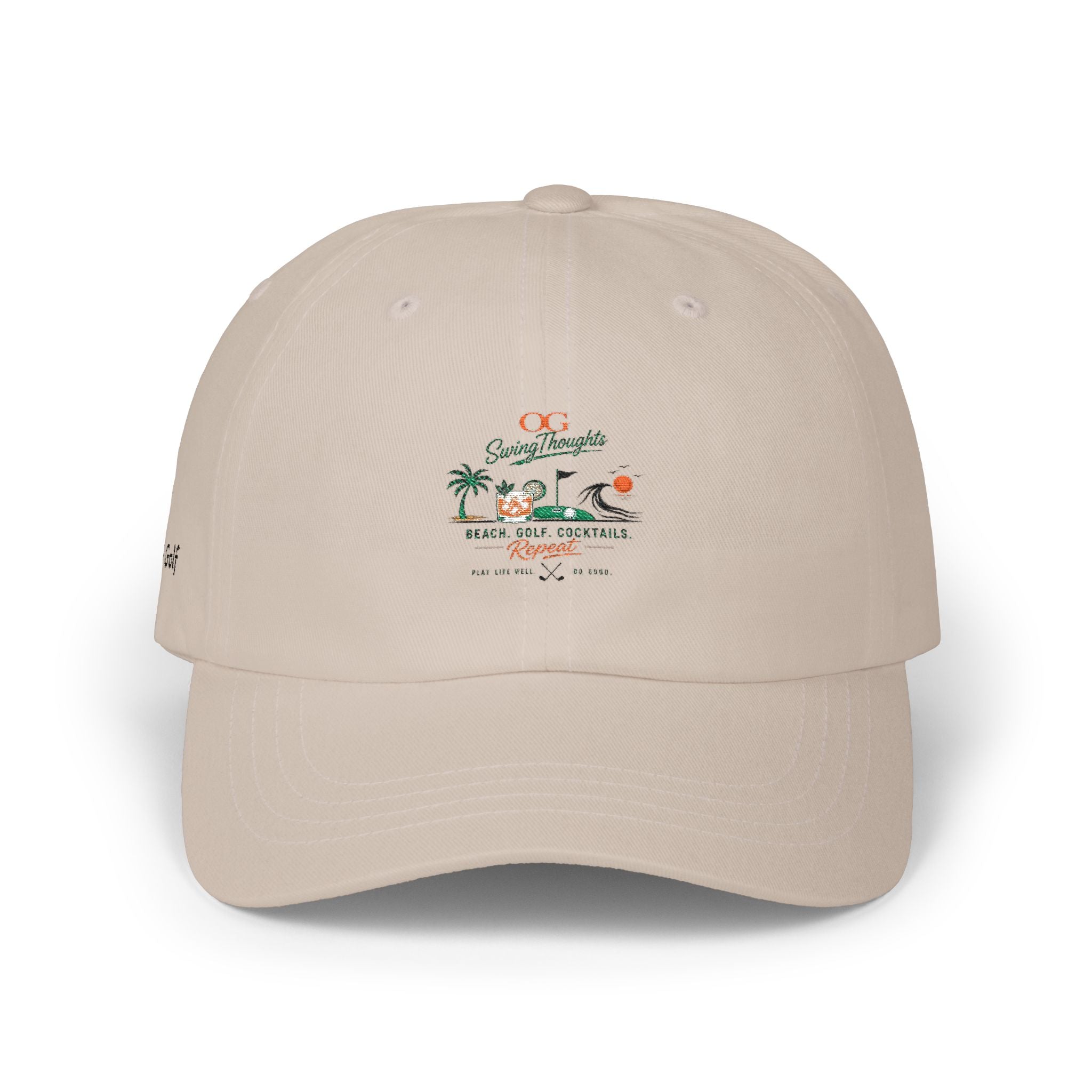 Recipe Series - Beach Golf Repeat Dad Cap