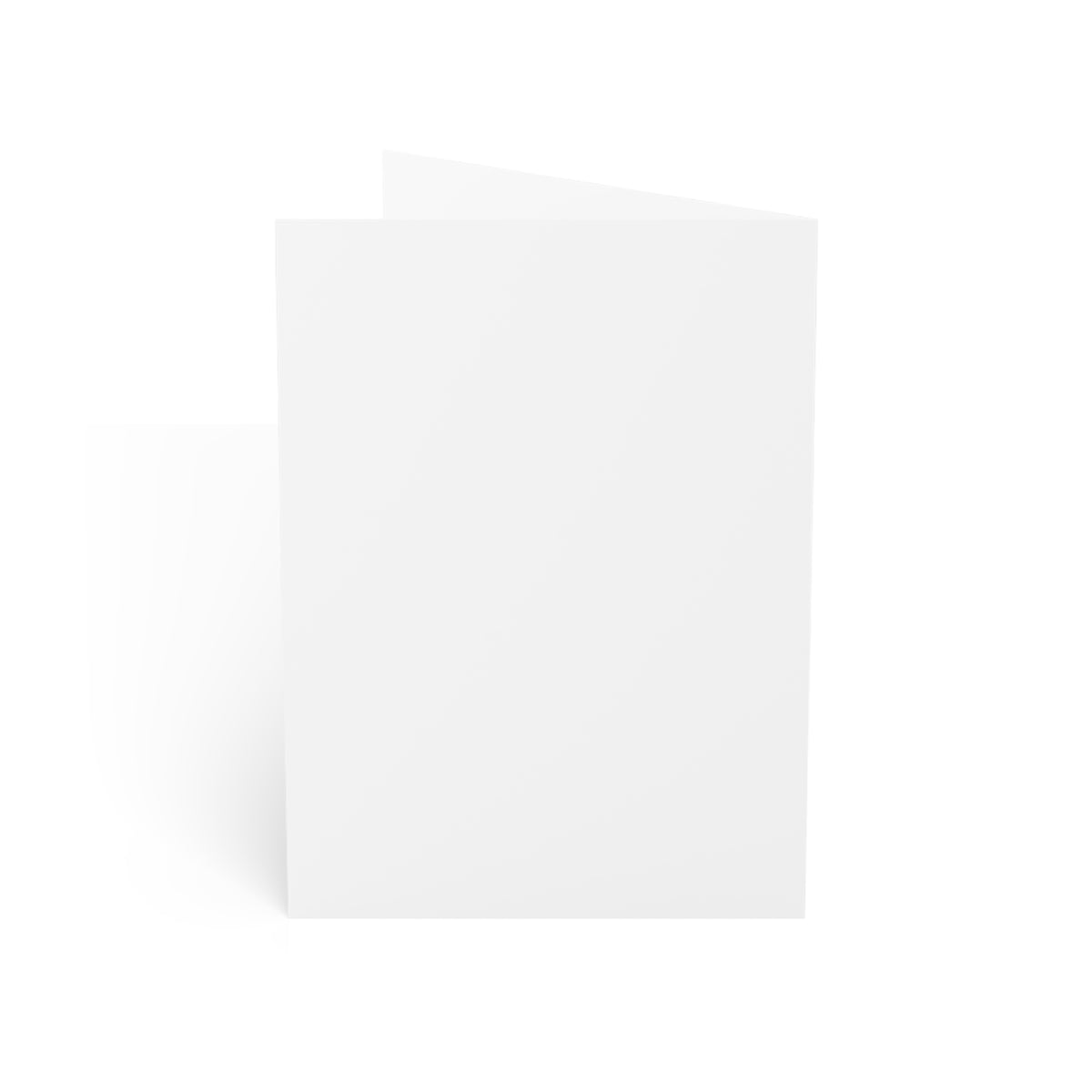Coastal Christmas Golf Greeting Cards – "Merry Bright & Smoov" Holiday Note Cards (Pack Options)