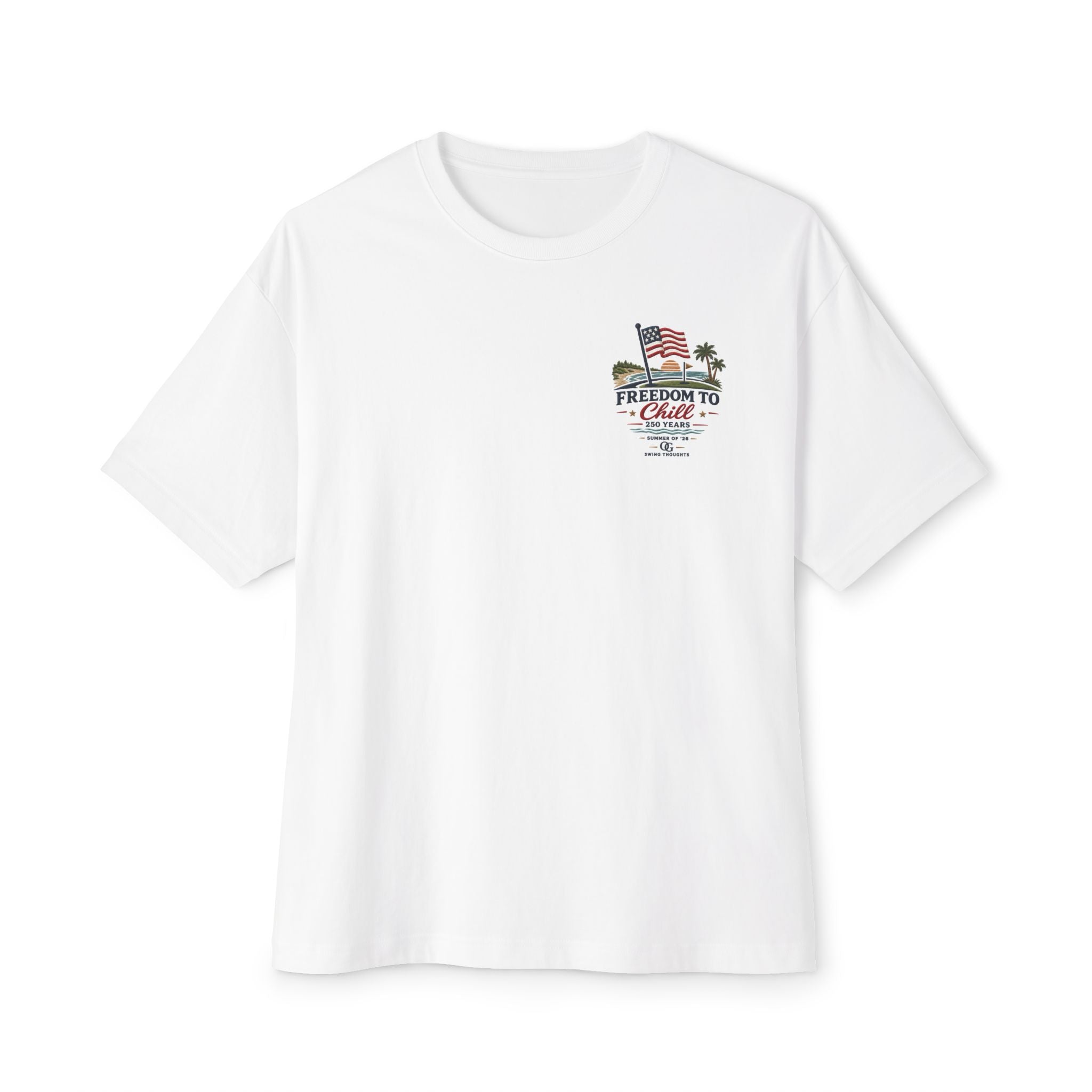 Freedom to Chill Tee — "Live Free Play Easy" T-Shirt