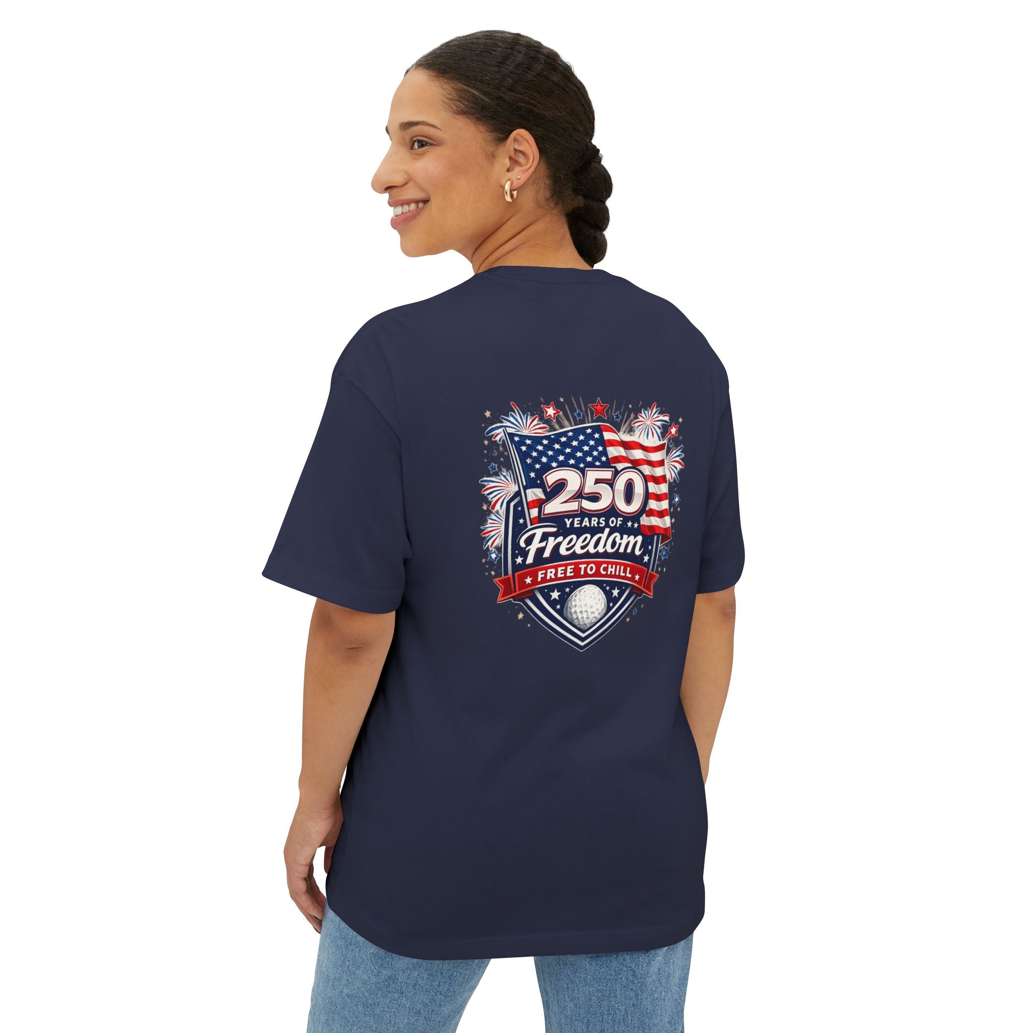 250 Years of Freedom T‑Shirt — Patriotic American Flag Tee