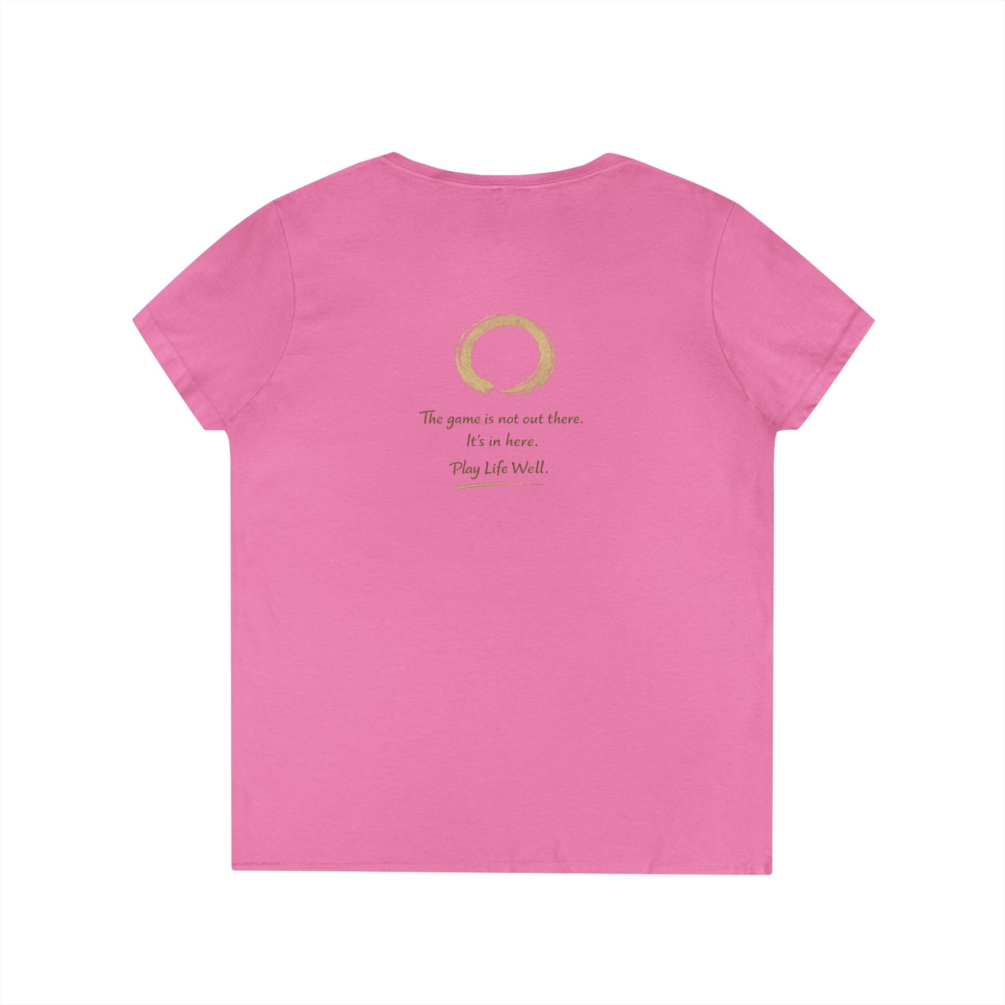 Zen Collection "Serenity" Ladies' V-Neck T-Shirt