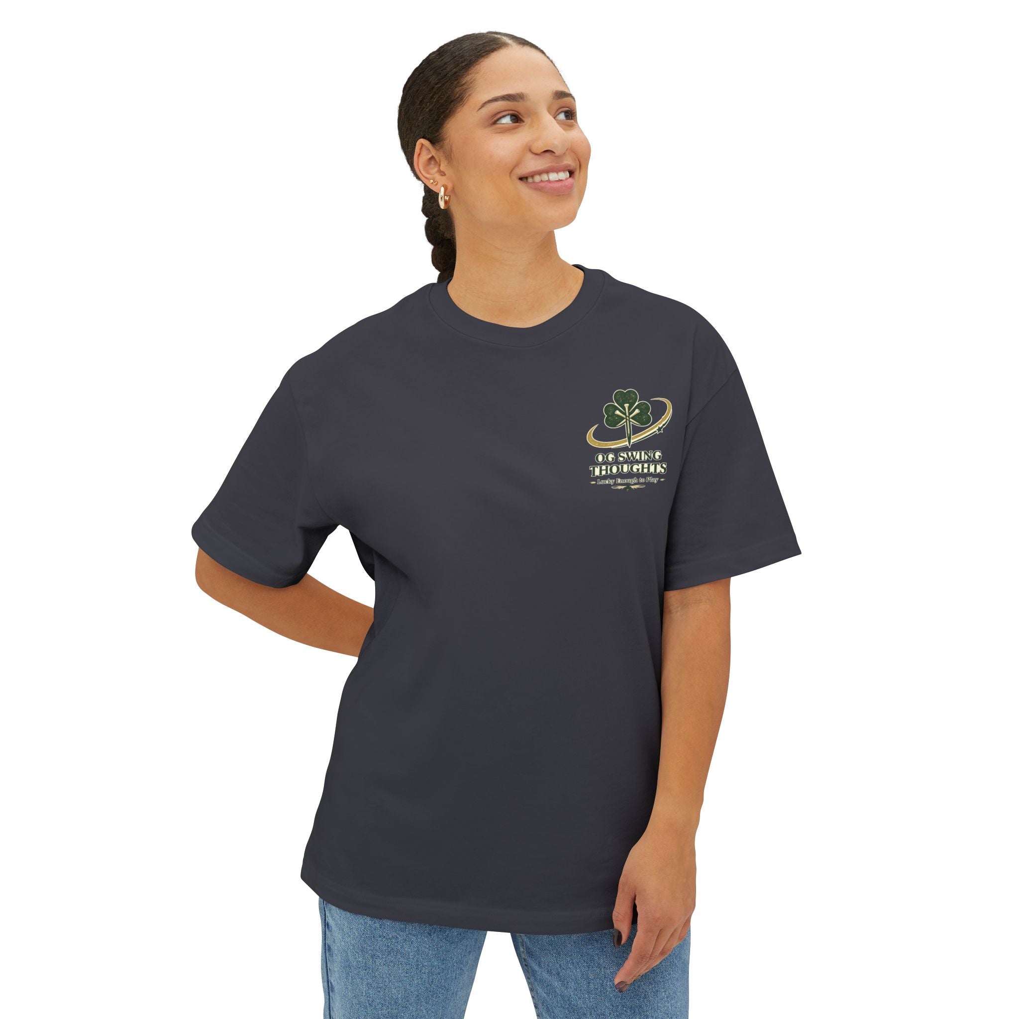 Lucky to Play — “OG Swing Thoughts” Graphic T-Shirt
