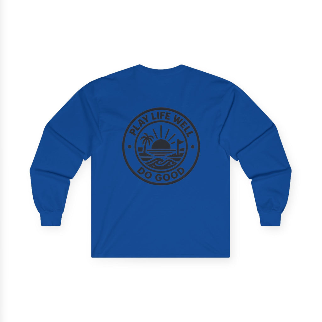Play Life Well Do Good Graphic Long Sleeve Tee