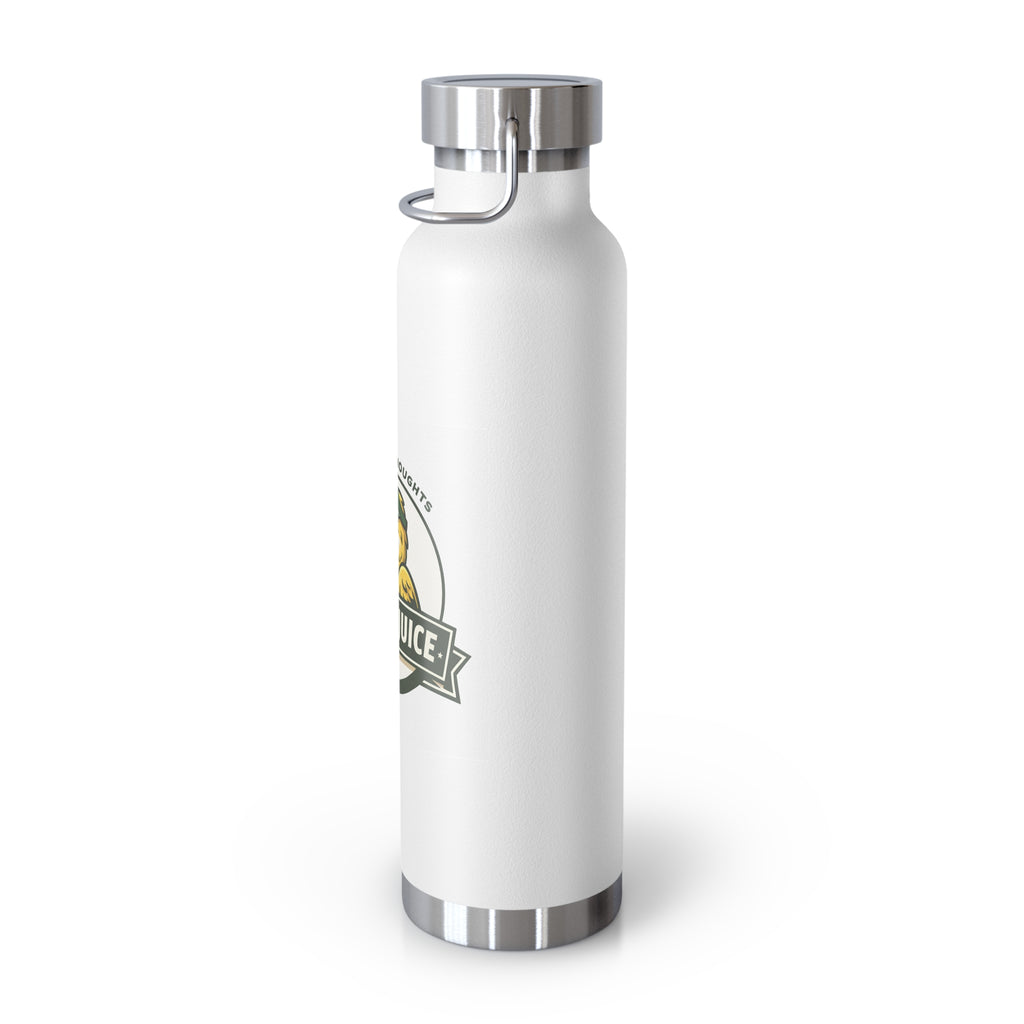 'Birdie Juice' Insulated Flask - 22oz Copper Vacuum Bottle