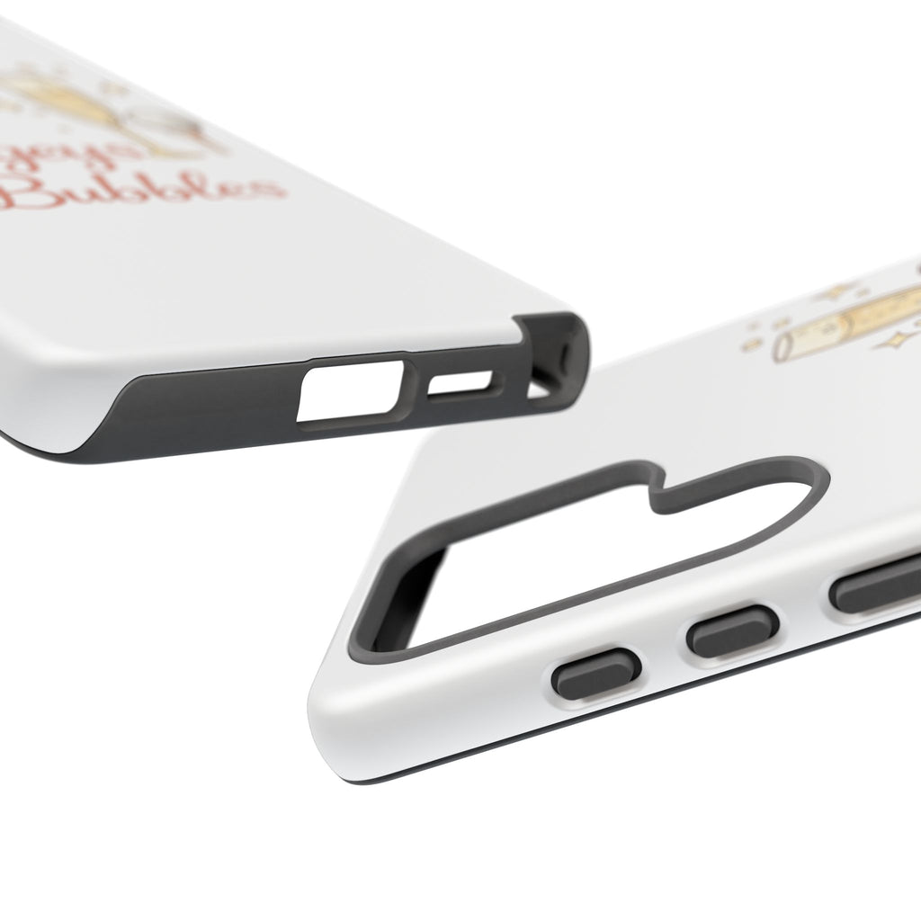 Phone Case — "Bogeys & Bubbles" Champagne Golf Design