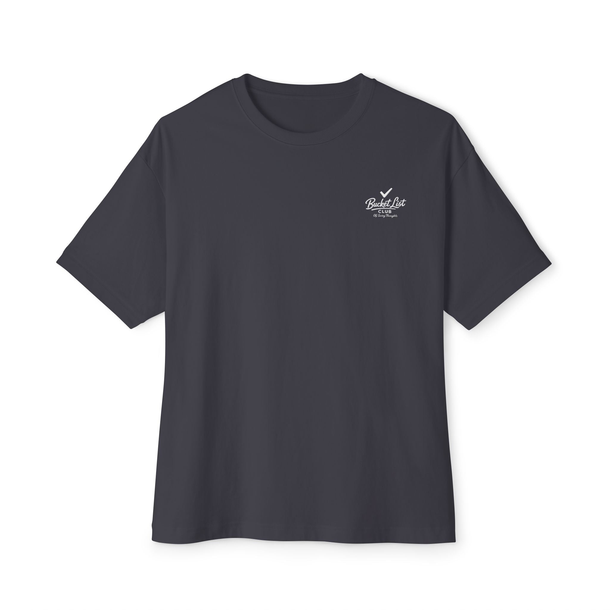 Golf Bucket List Tee — Casual Oversized Golf T‑Shirt
