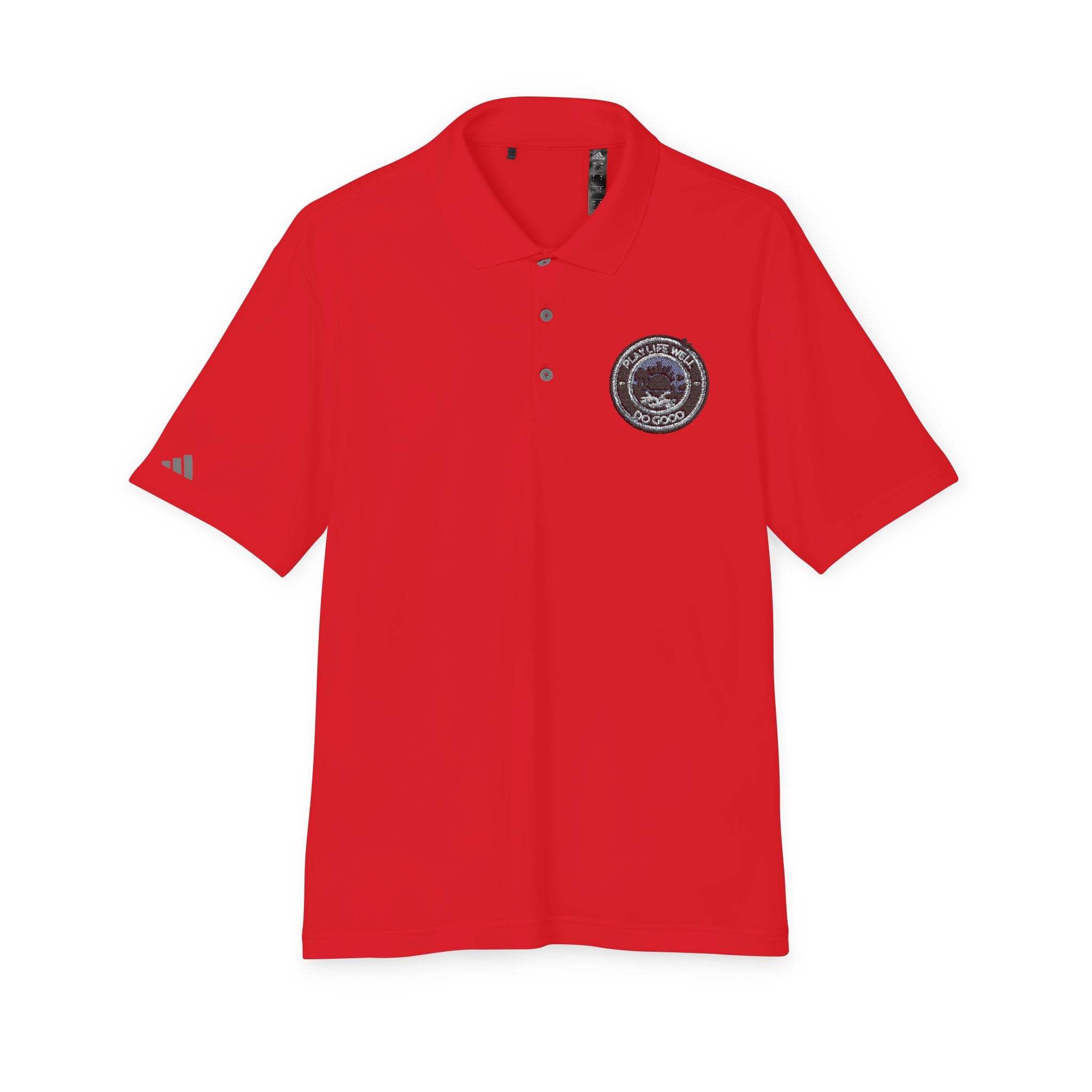 Play Life Well. Do Good -adidas Performance Polo