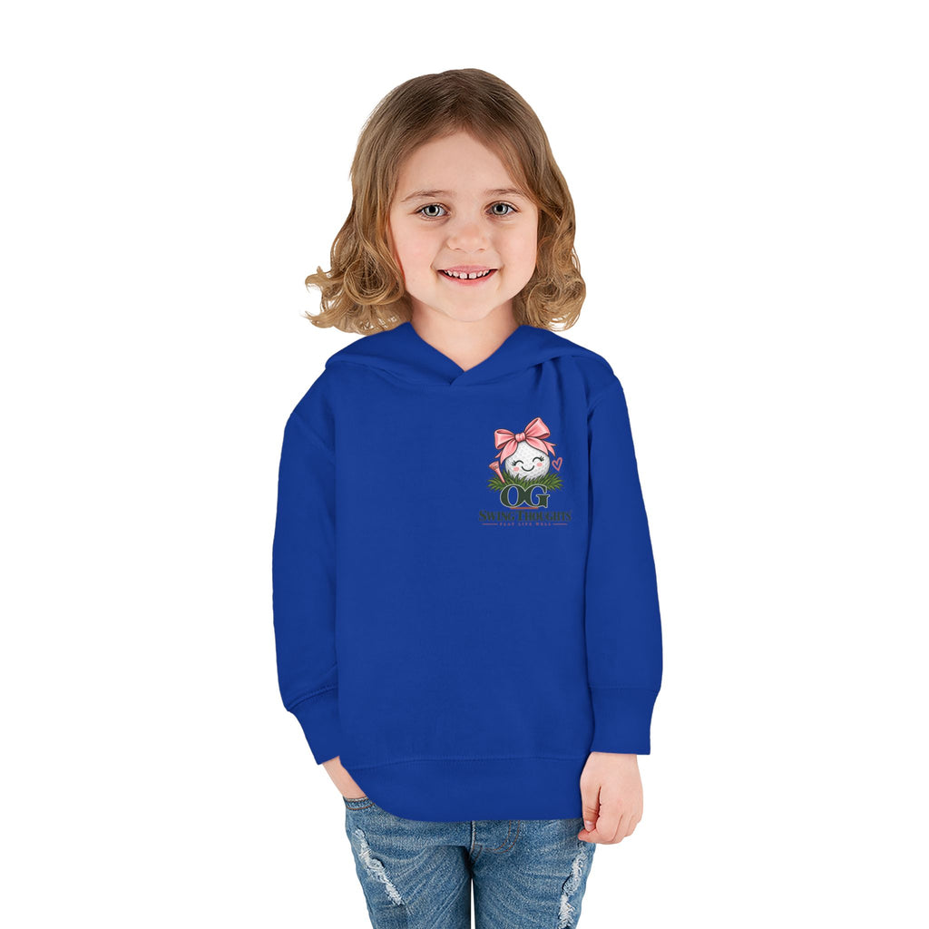 "Future Golf Pro" Toddler Hoodie — OG Swing Thoughts Golf Design (Play Live Well)