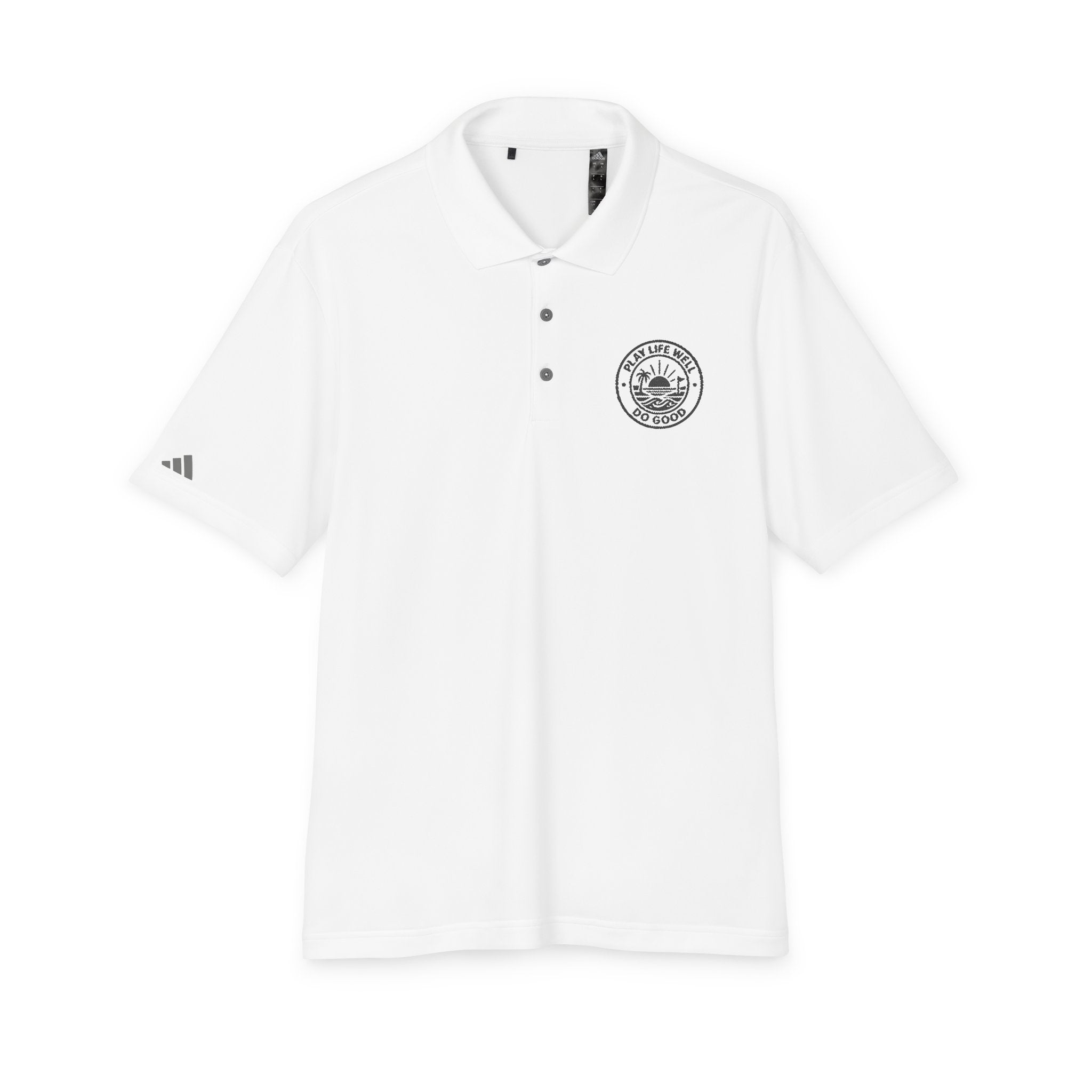 Play Life Well. Do Good -adidas Performance Polo