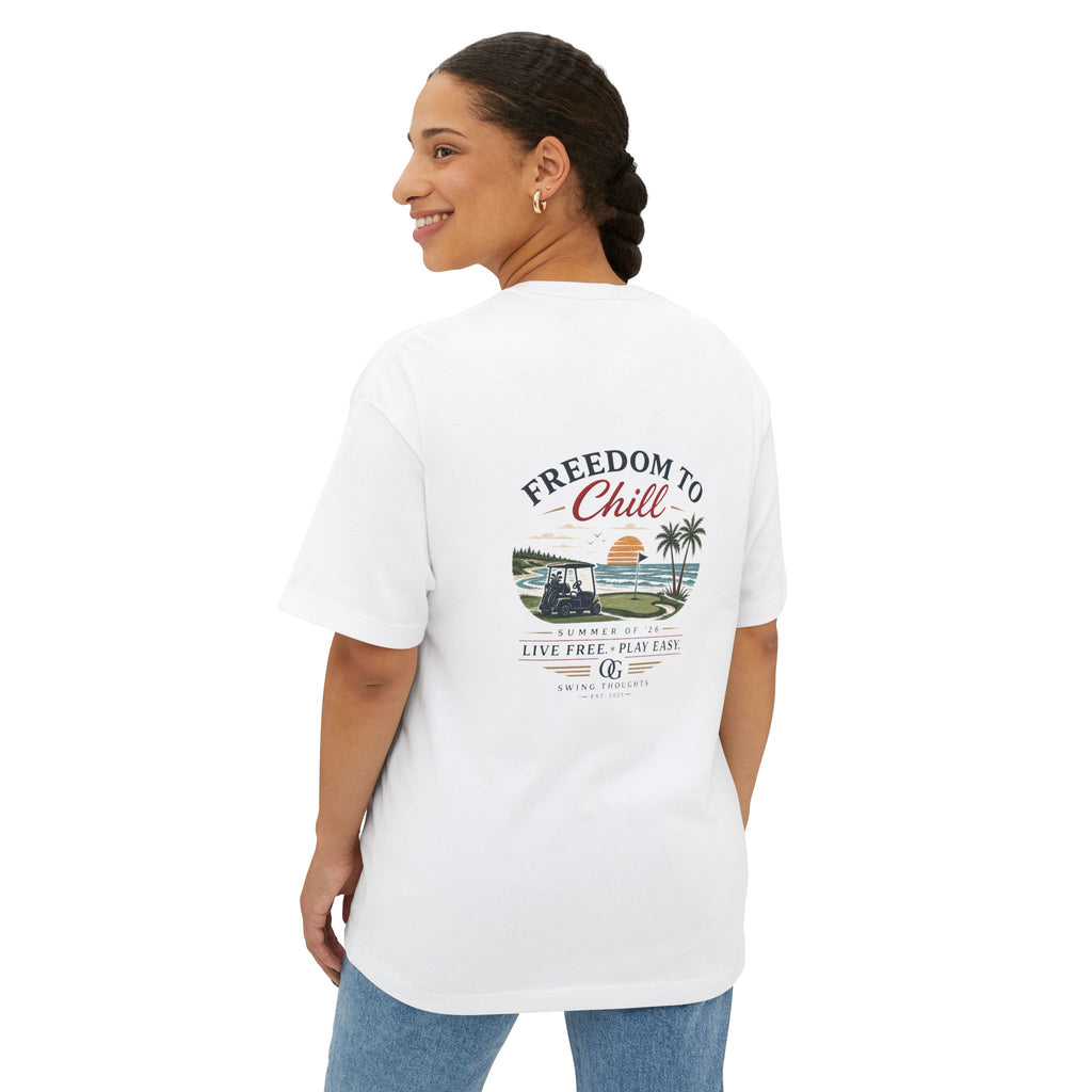 Freedom to Chill Tee — "Live Free Play Easy" T-Shirt
