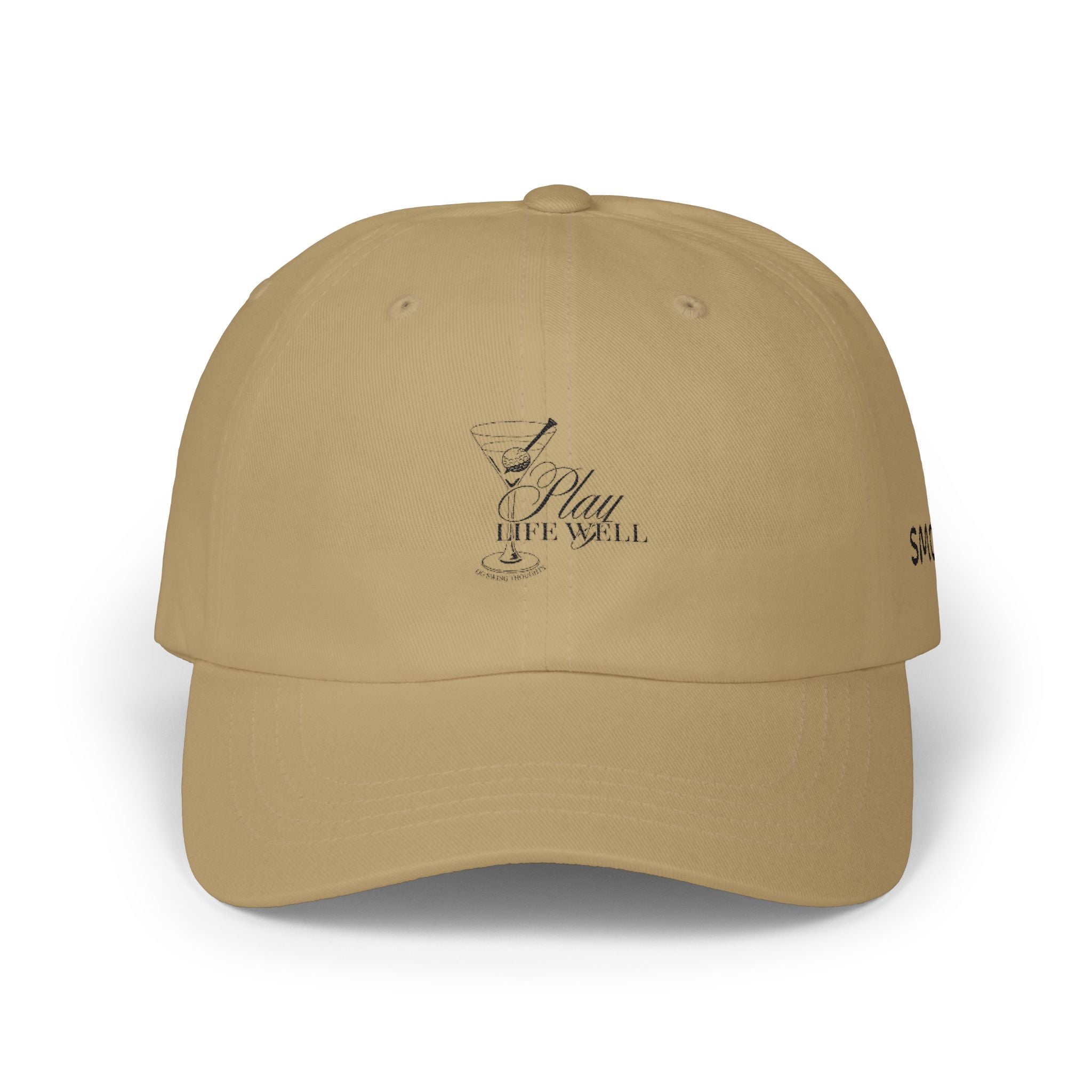 Play Life Well — Classic Embroidered Baseball Hat