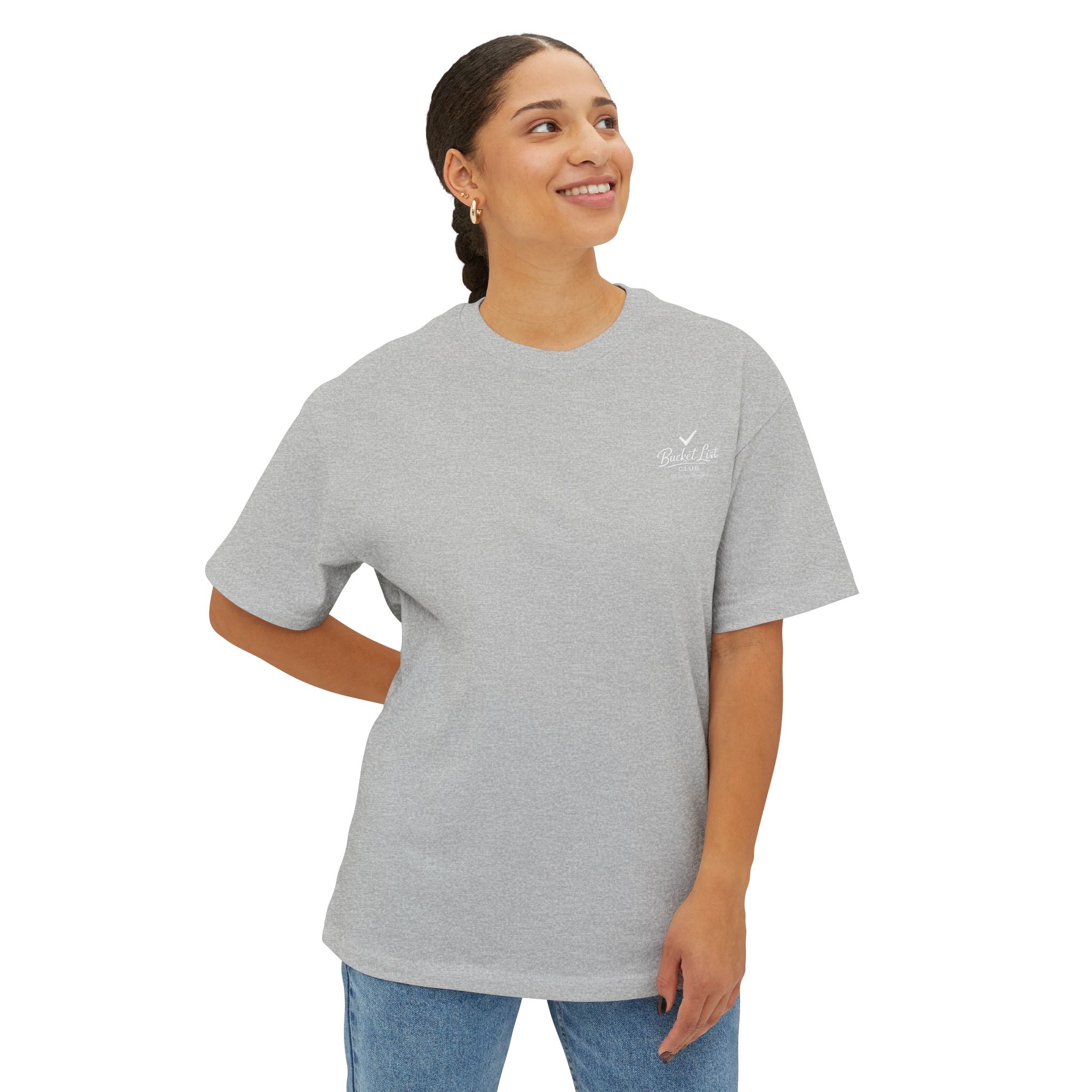 Golf Bucket List Tee — Casual Oversized Golf T‑Shirt