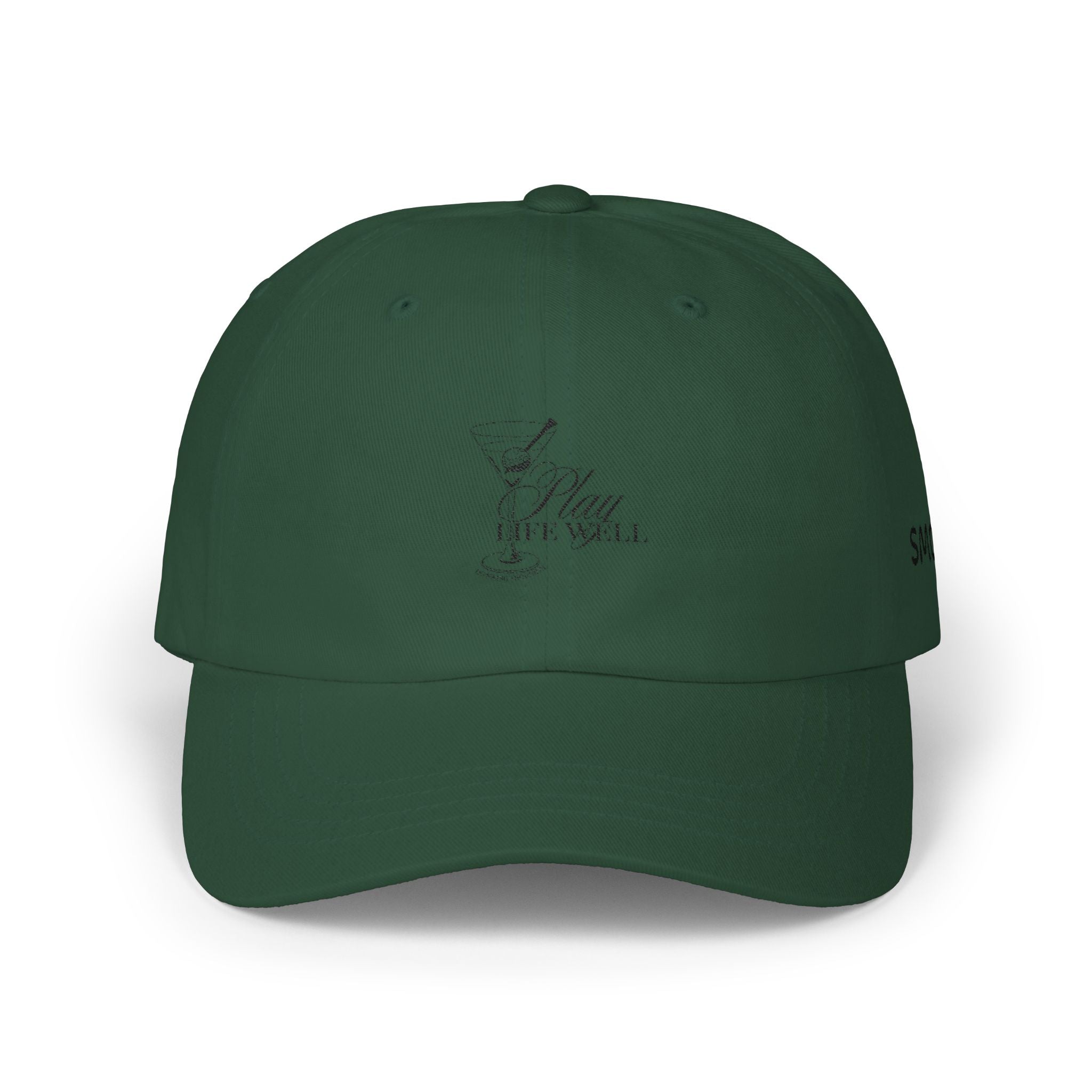 Play Life Well — Classic Embroidered Baseball Hat