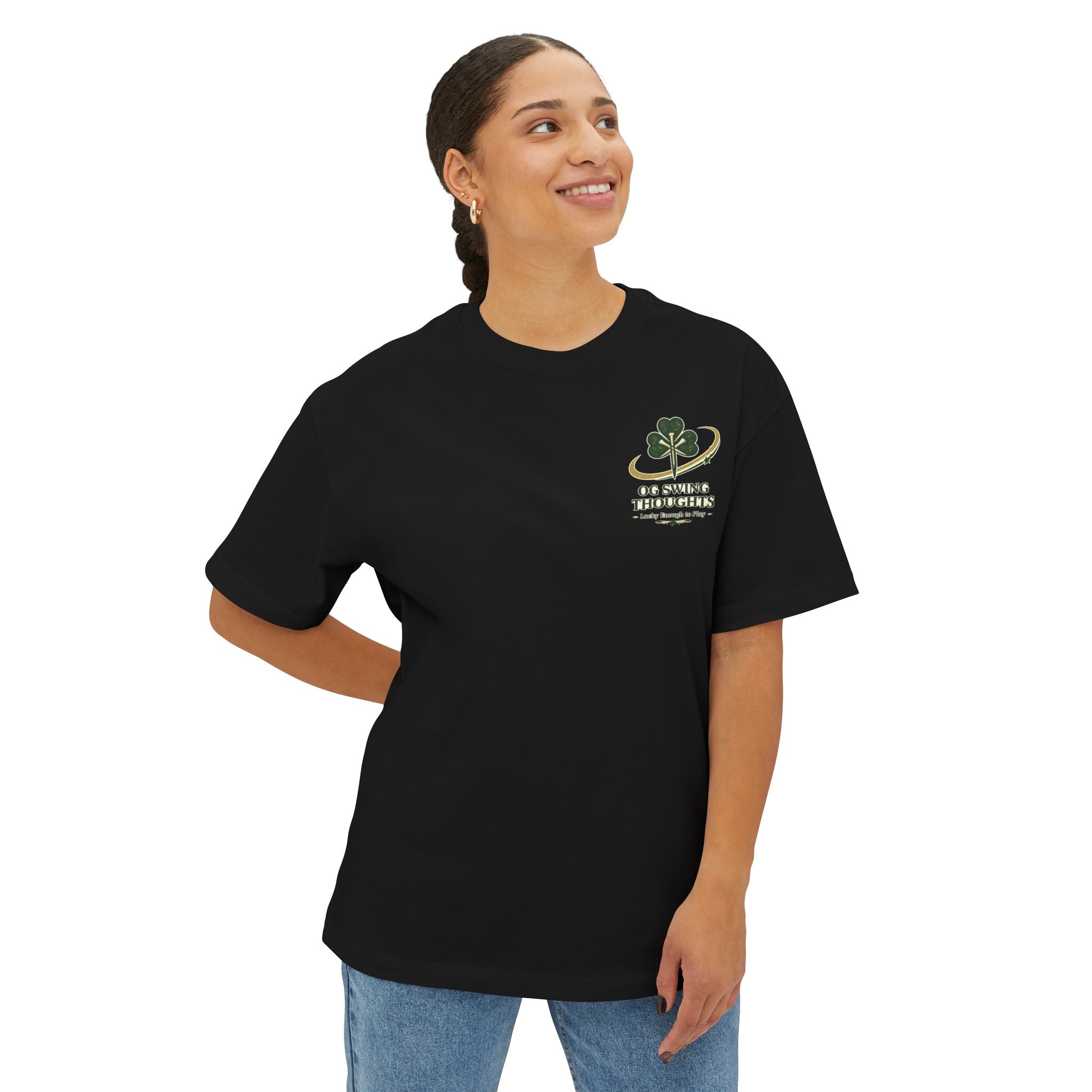 Lucky to Play — “OG Swing Thoughts” Graphic T-Shirt