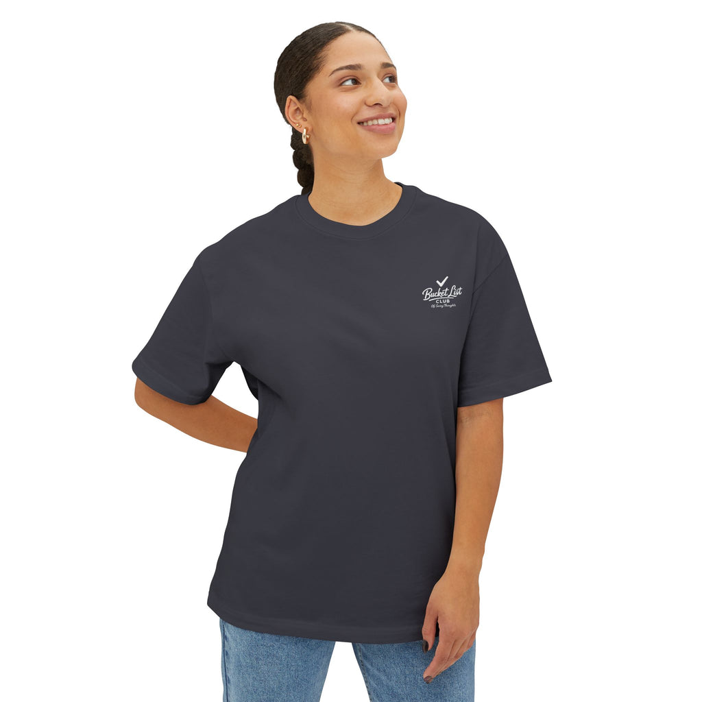 Golf Bucket List Tee — Casual Oversized Golf T‑Shirt