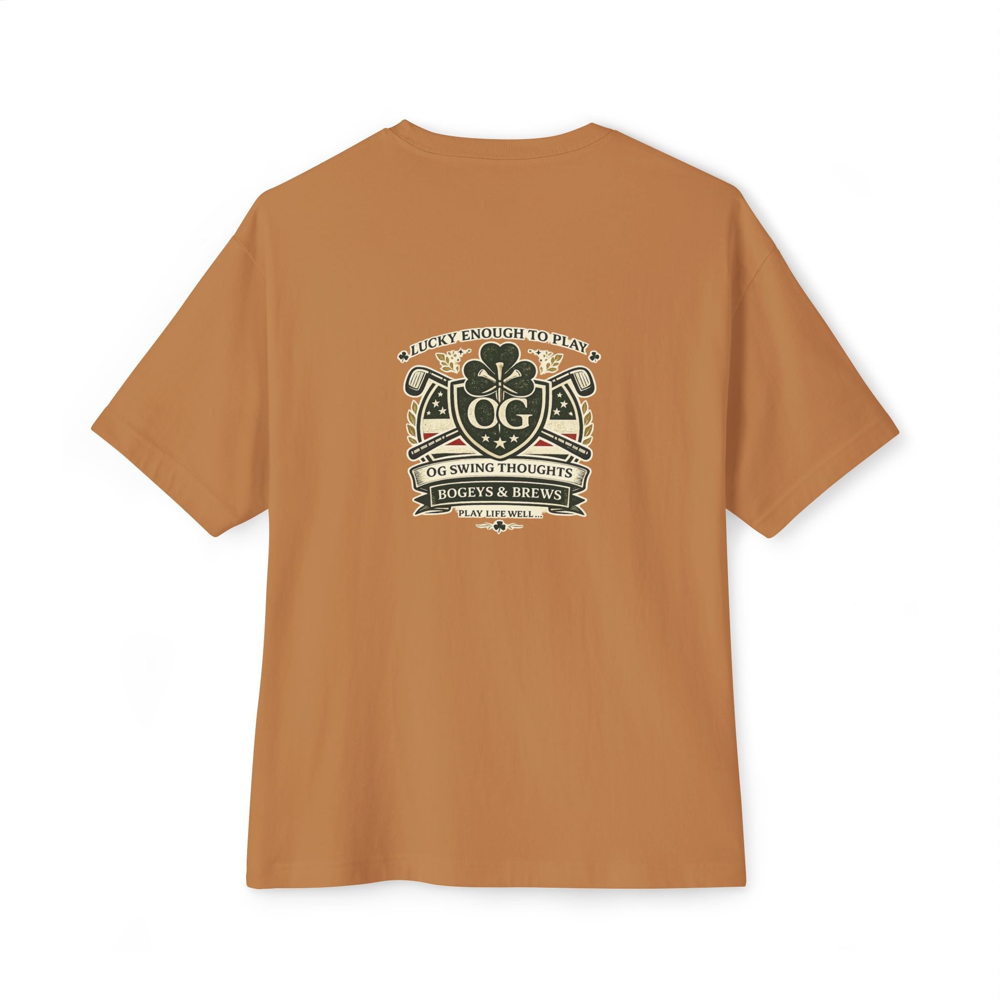 Lucky to Play — “OG Swing Thoughts” Graphic T-Shirt
