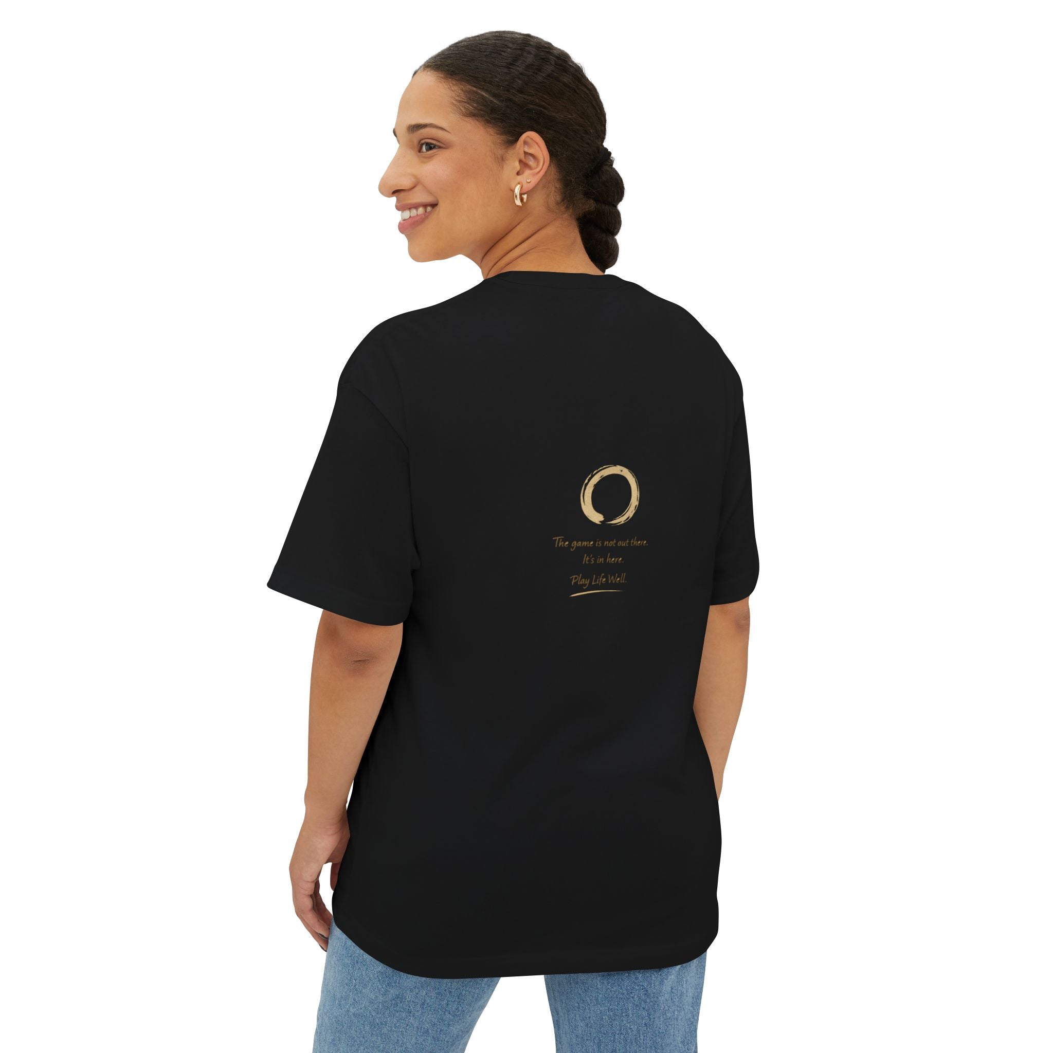 Zen Collection "Serenity" Tee - "The game is not out there, it's in here..."