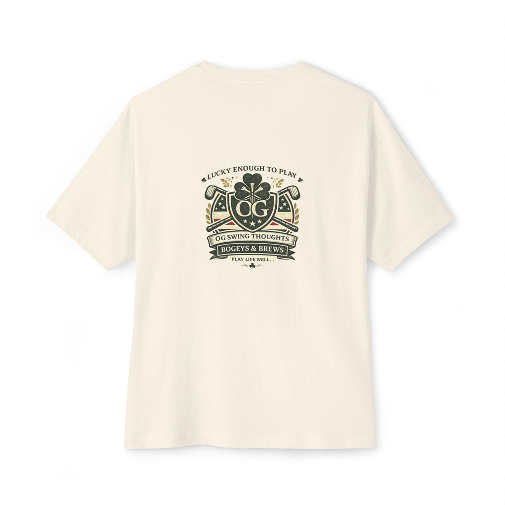 Lucky to Play — “OG Swing Thoughts” Graphic T-Shirt