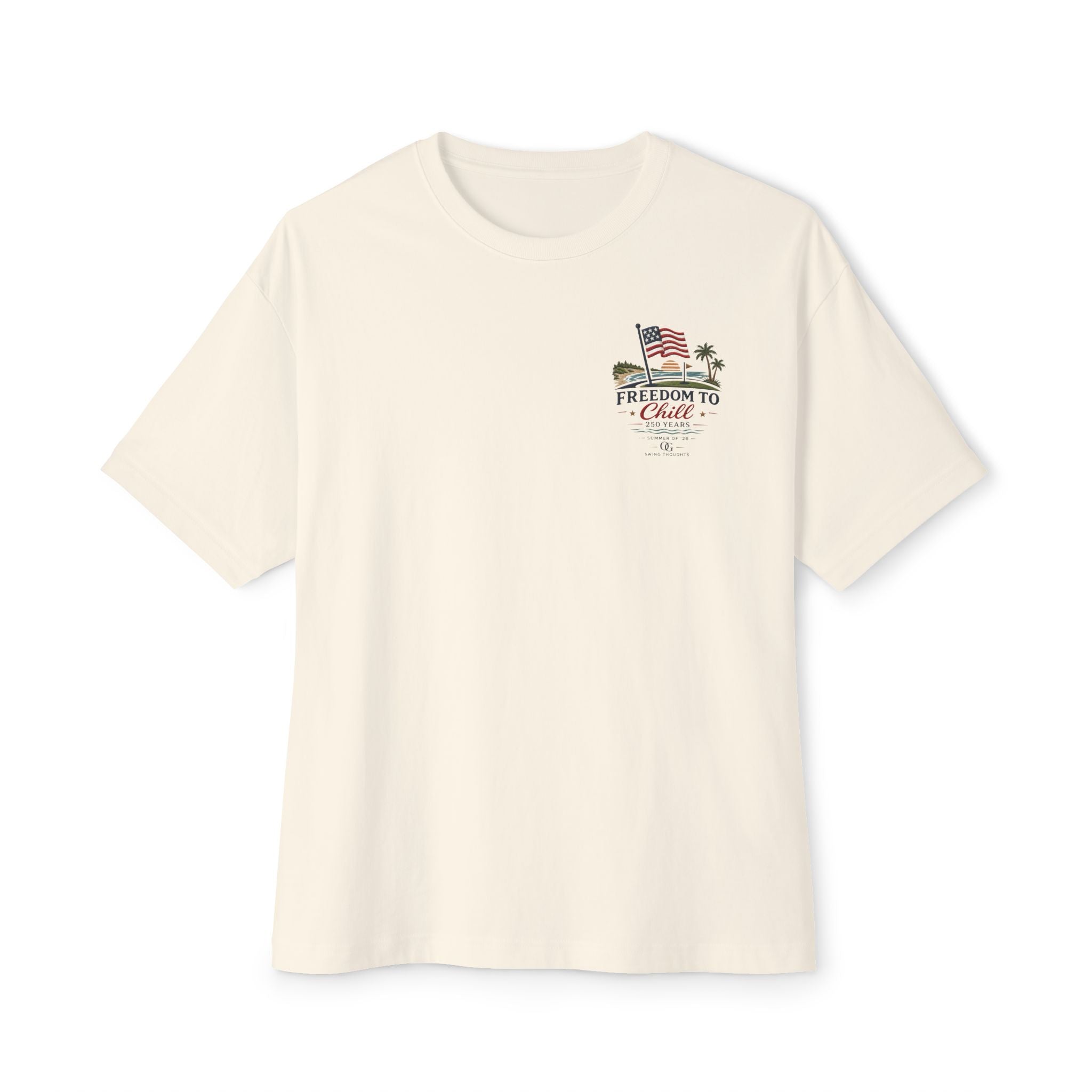 Freedom to Chill Tee — "Live Free Play Easy" T-Shirt
