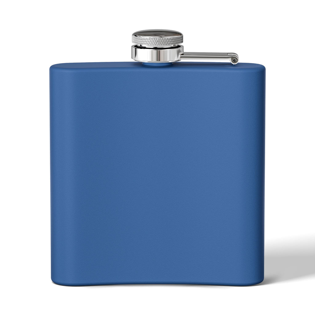 Golf Flask — “Birdie Juice” 6oz Stainless Steel Hip Flask (Golf Gift)