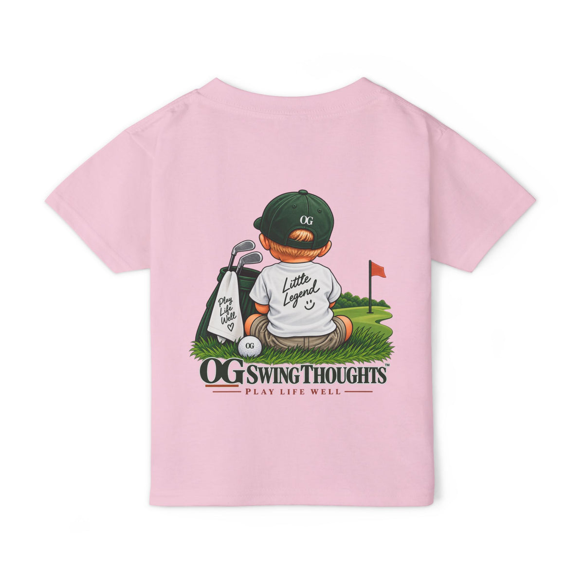 OG Swing Thoughts "Future Legend" Toddler Tee (Play Life Well)