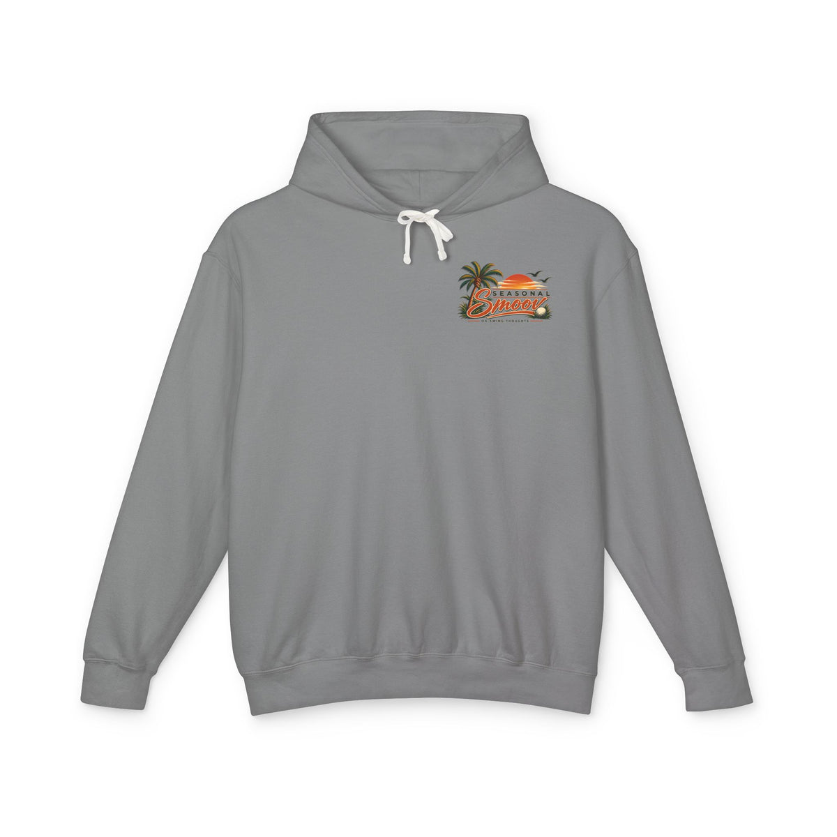 Smoov Season Hoodie – Beach Sunset Palm Graphic Hoodie