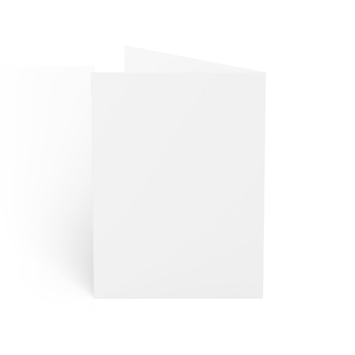 Coastal Christmas Golf Greeting Cards – "Merry Bright & Smoov" Holiday Note Cards (Pack Options)