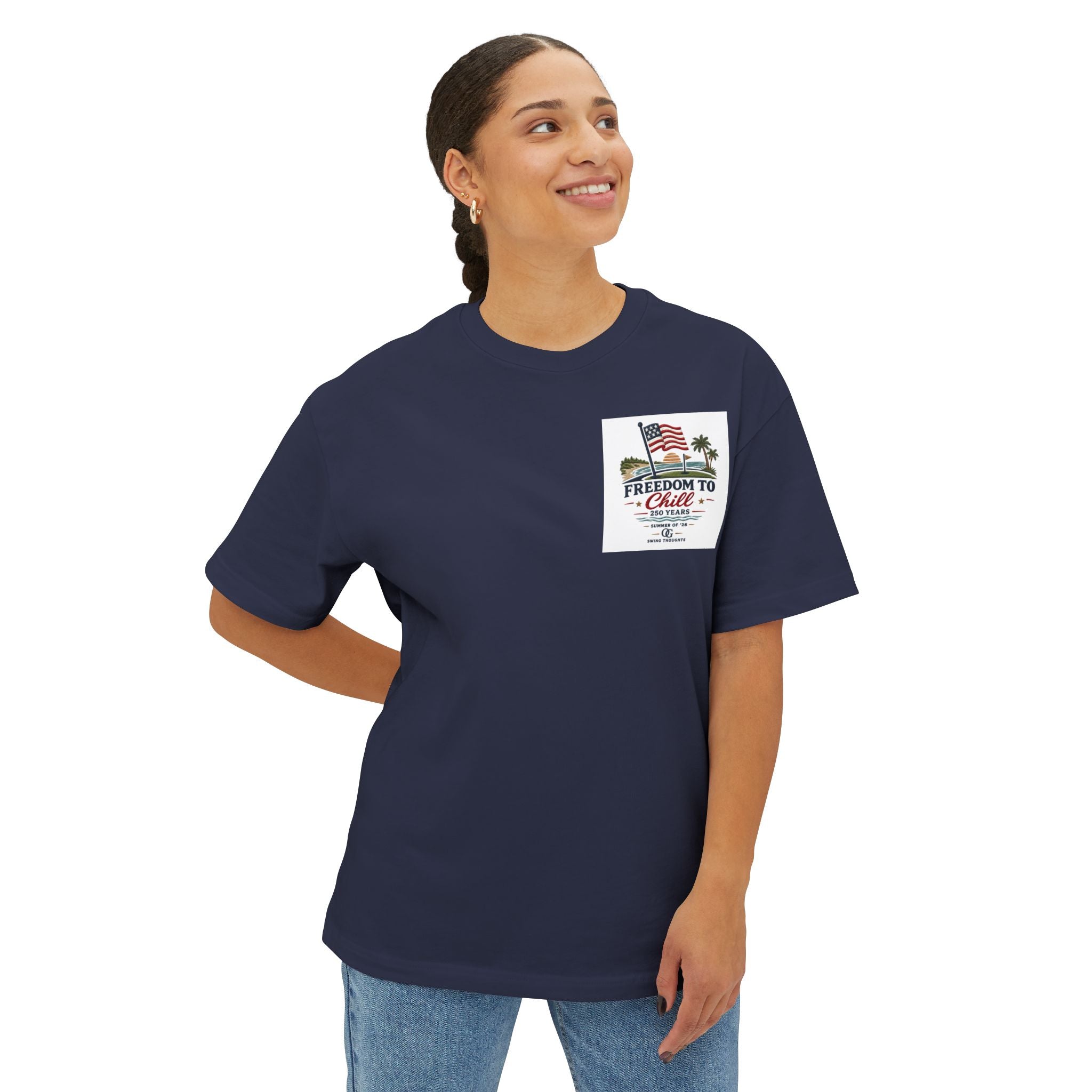 Freedom to Chill Tee — "Live Free Play Easy" T-Shirt