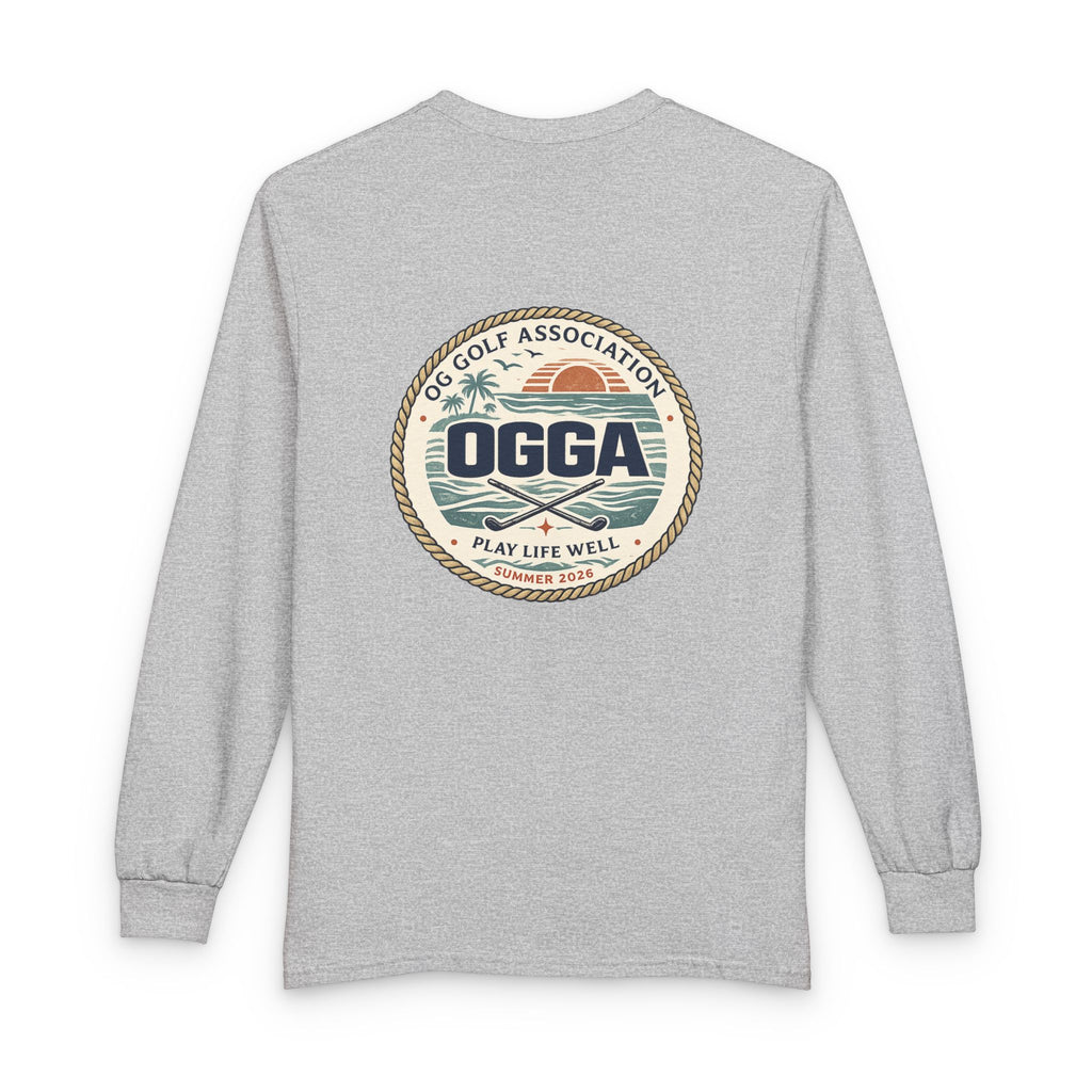 OGGA Vintage Golf Long Sleeve Tee — Play Life Well