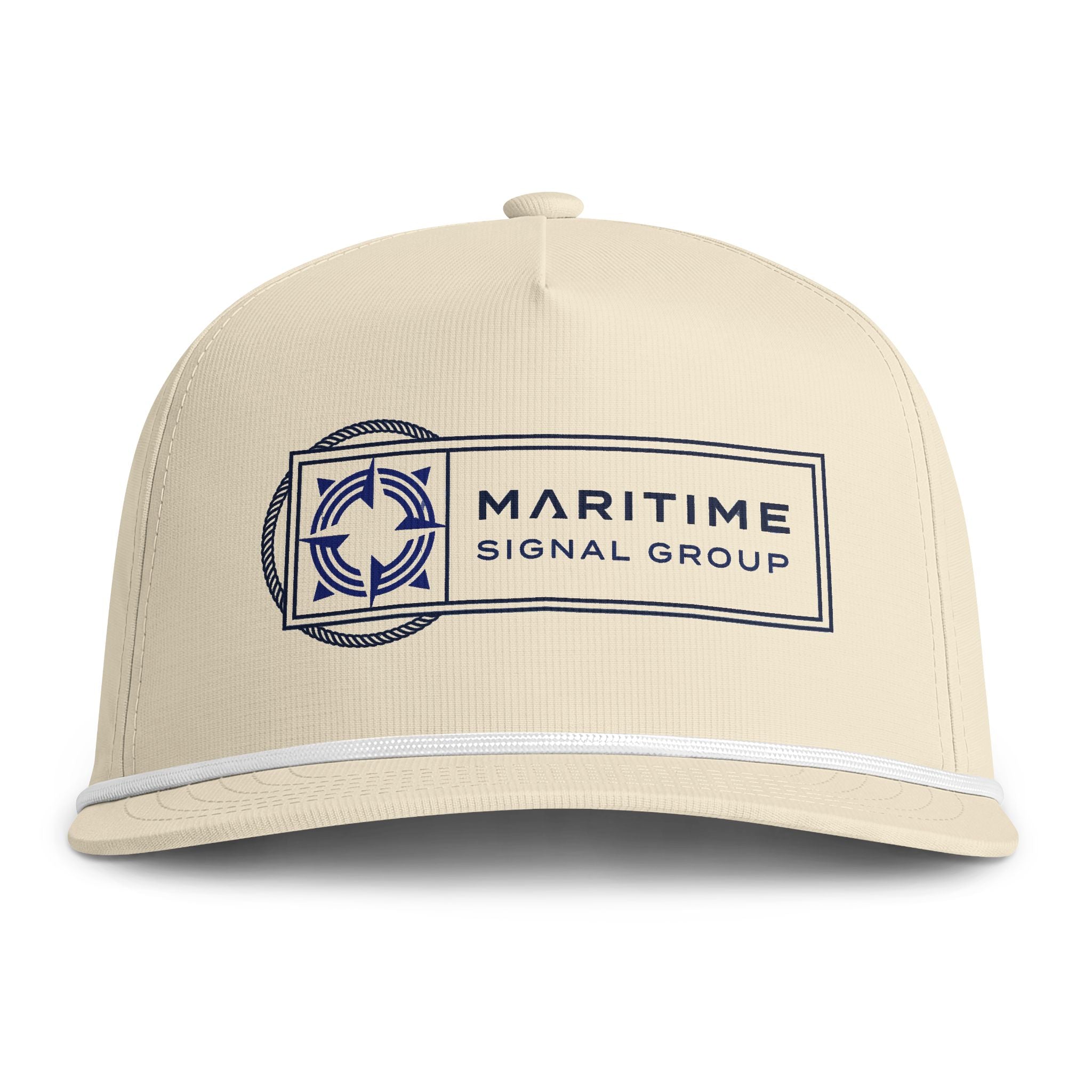 Maritime Signal Group Rope Cap — Vintage Nautical Hat
