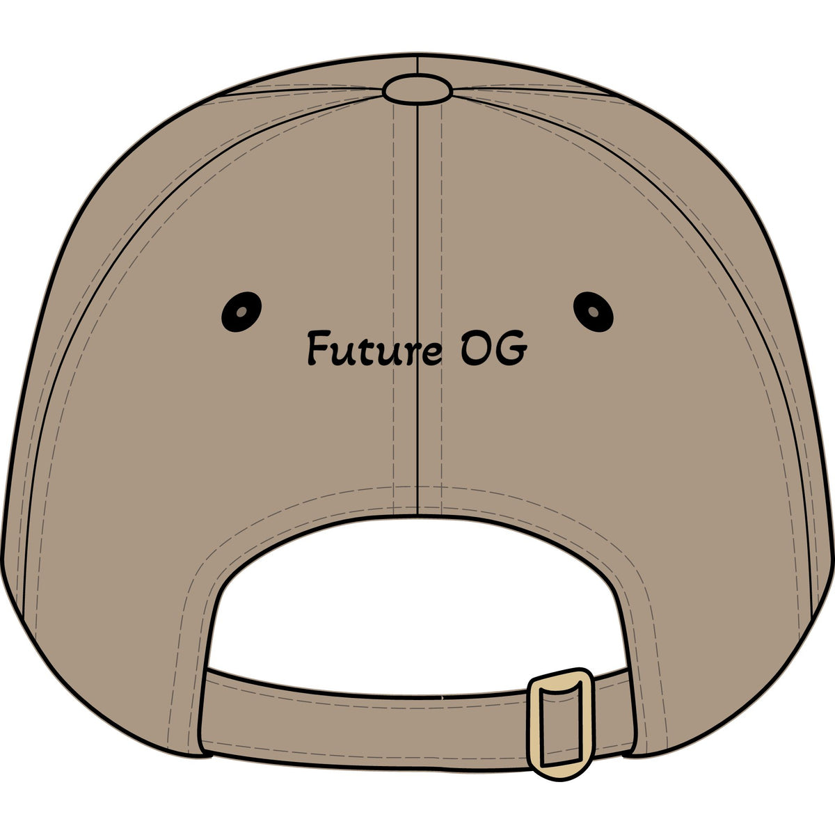 "Future OG" Youth Embroidered Baseball Cap — OG Swing Thoughts