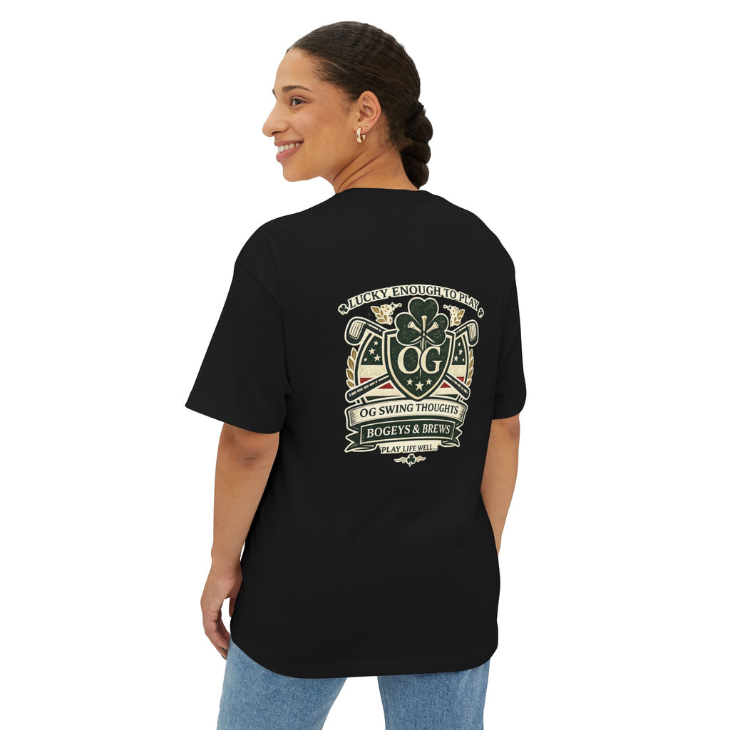 Lucky to Play — “OG Swing Thoughts” Graphic T-Shirt