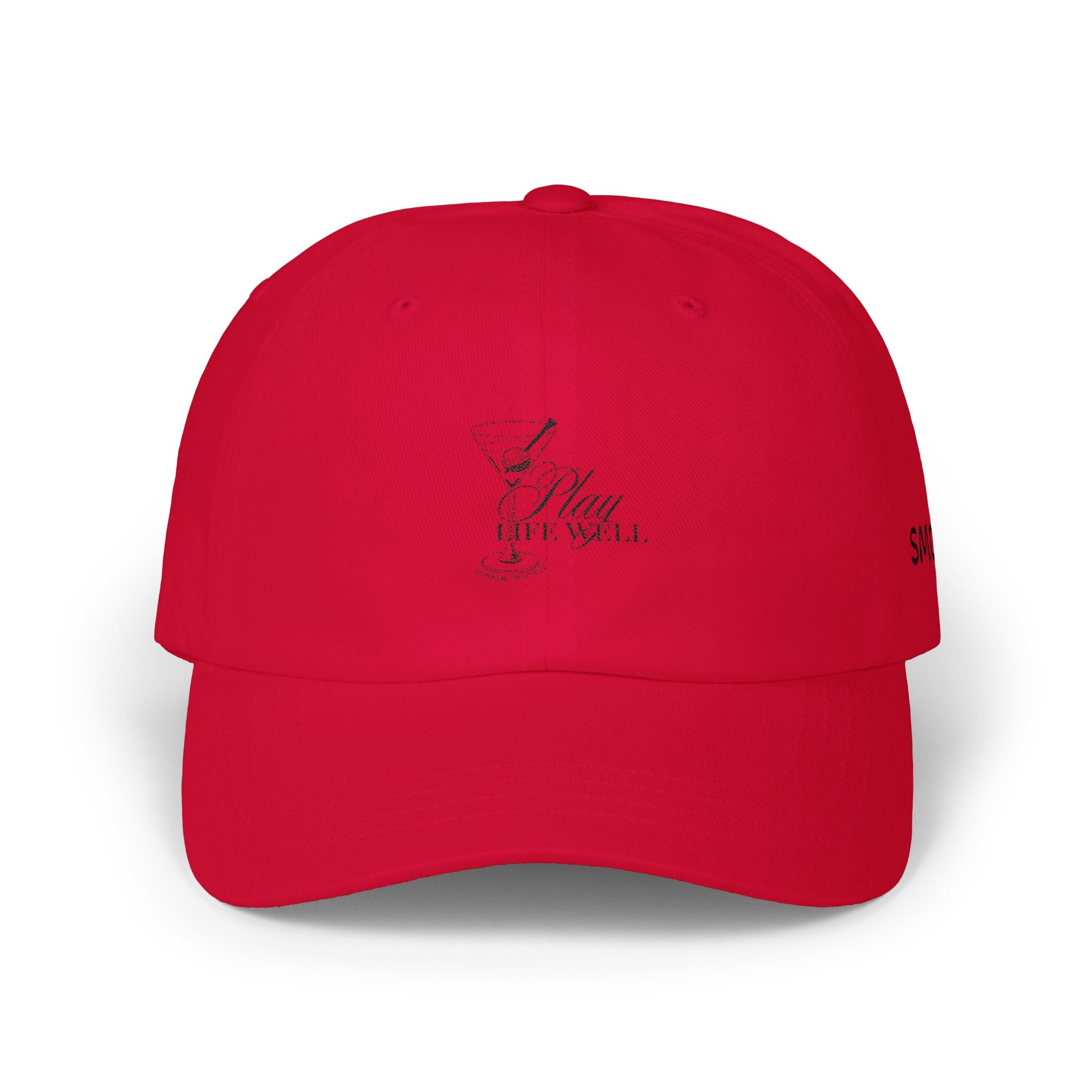 Play Life Well — Classic Embroidered Baseball Hat