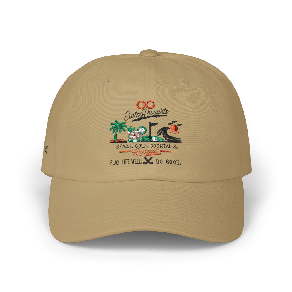Recipe Series - Beach Golf Repeat Dad Cap