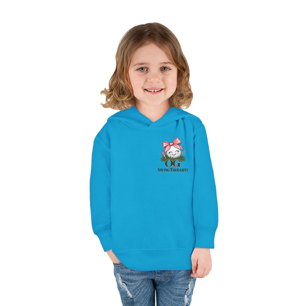"Future Golf Pro" Toddler Hoodie — OG Swing Thoughts Golf Design (Play Live Well)